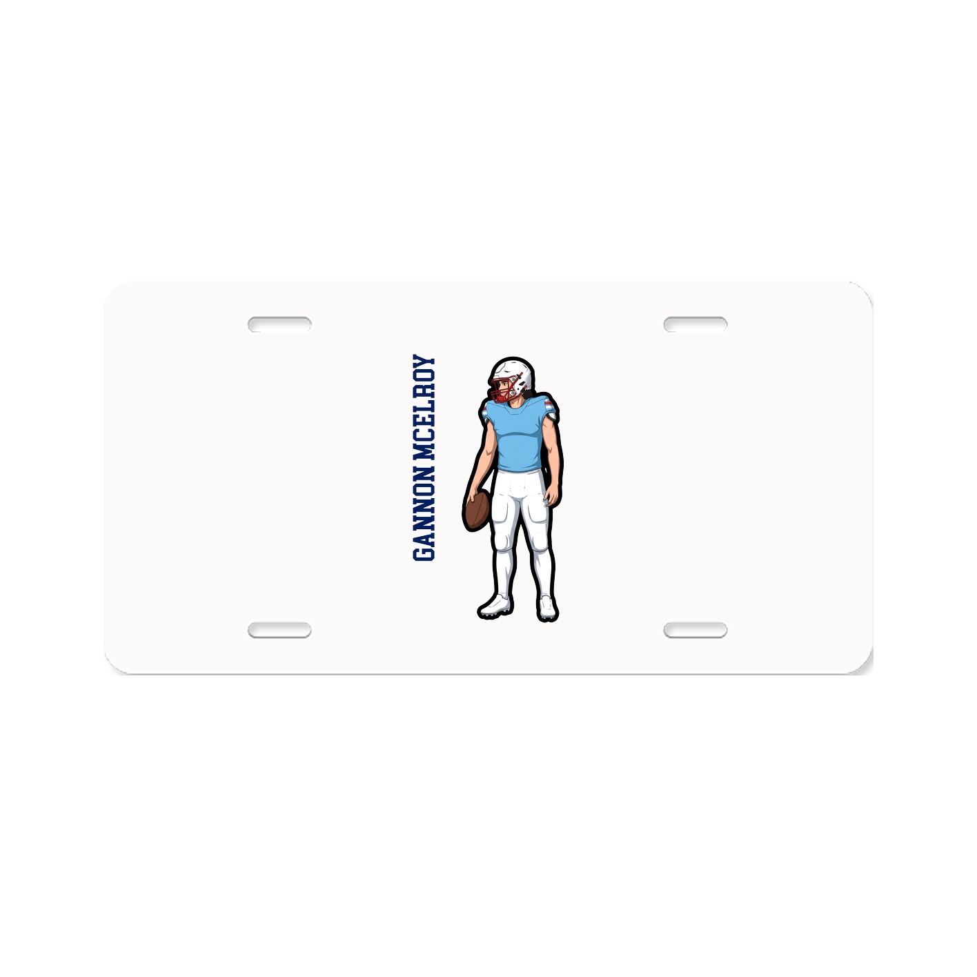 Aluminum License Plate