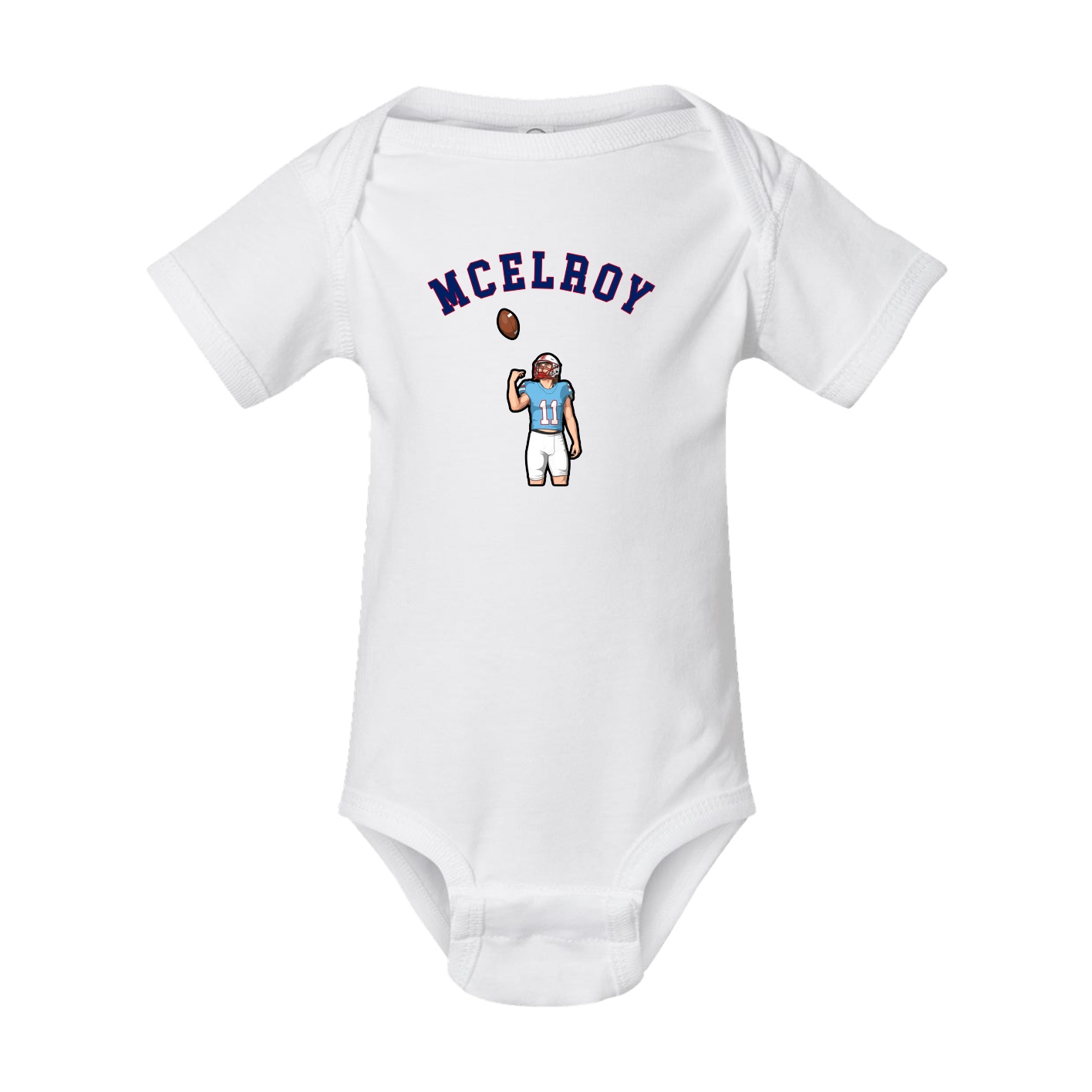 Baby Onesie — Shirsey Arch in White