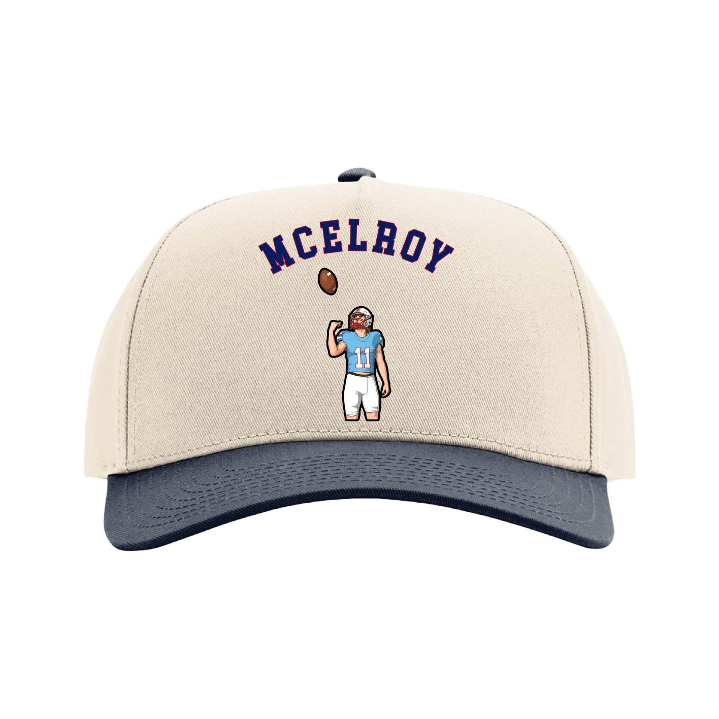 Full Fabric Five-Panel Champ Cap