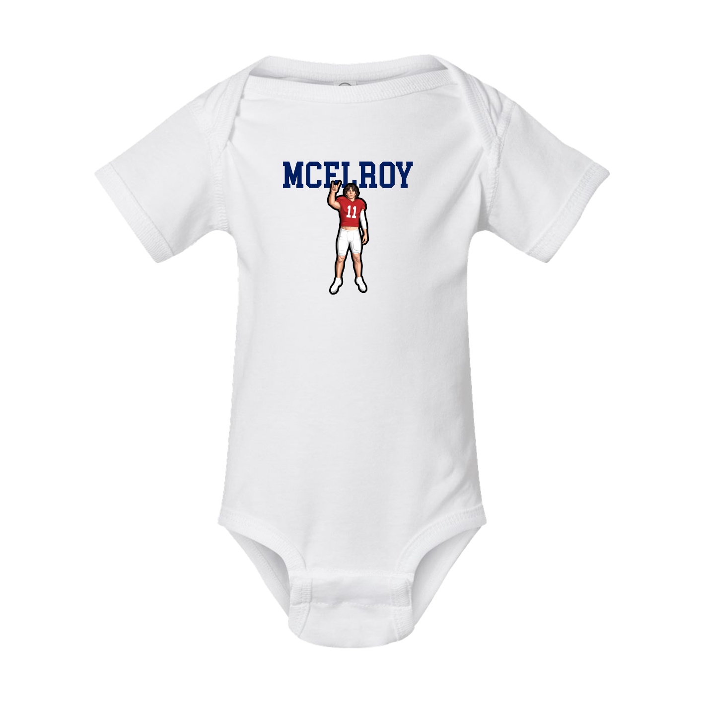 Baby Onesie — Shirsey in White