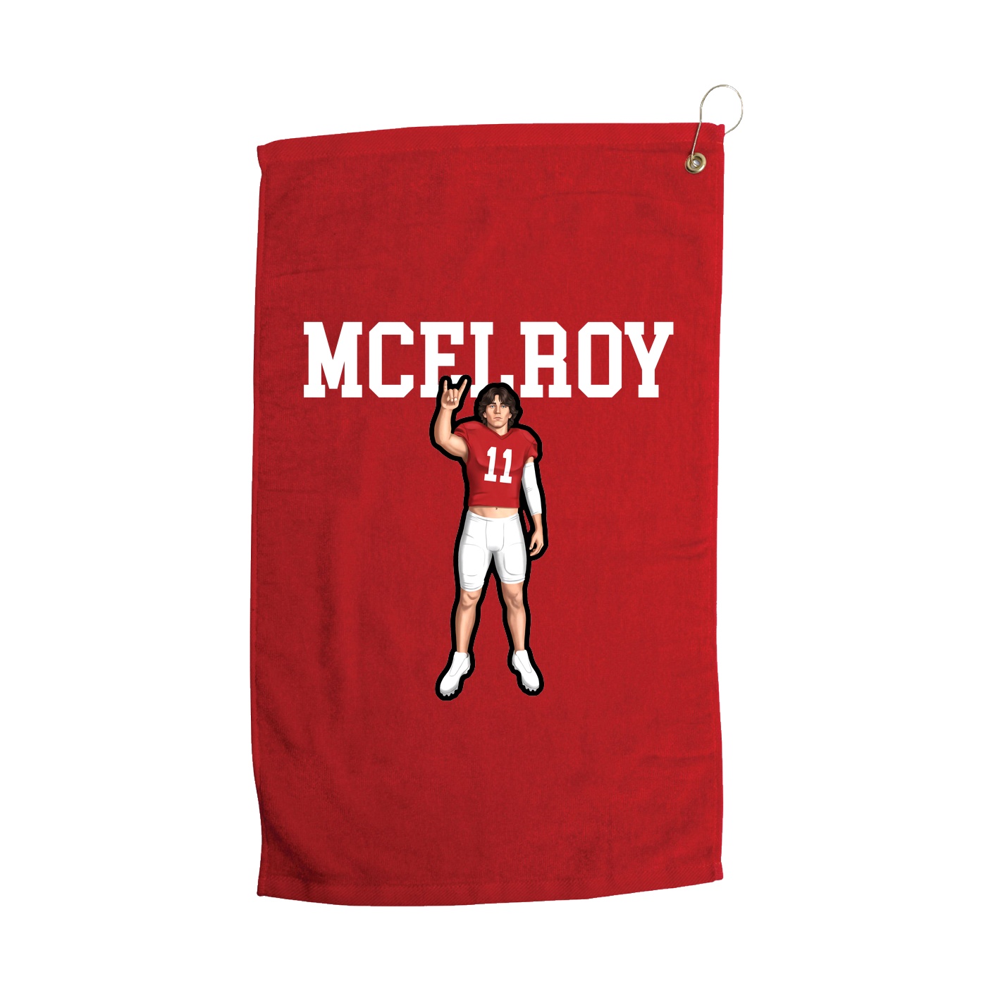 Golf Towel — Shirsey in Red