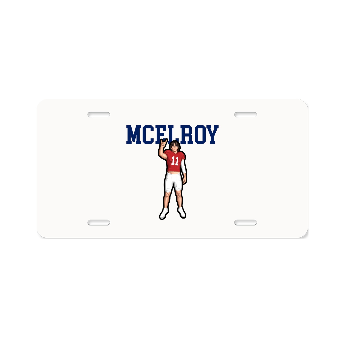 License Plate — Shirsey in Classic