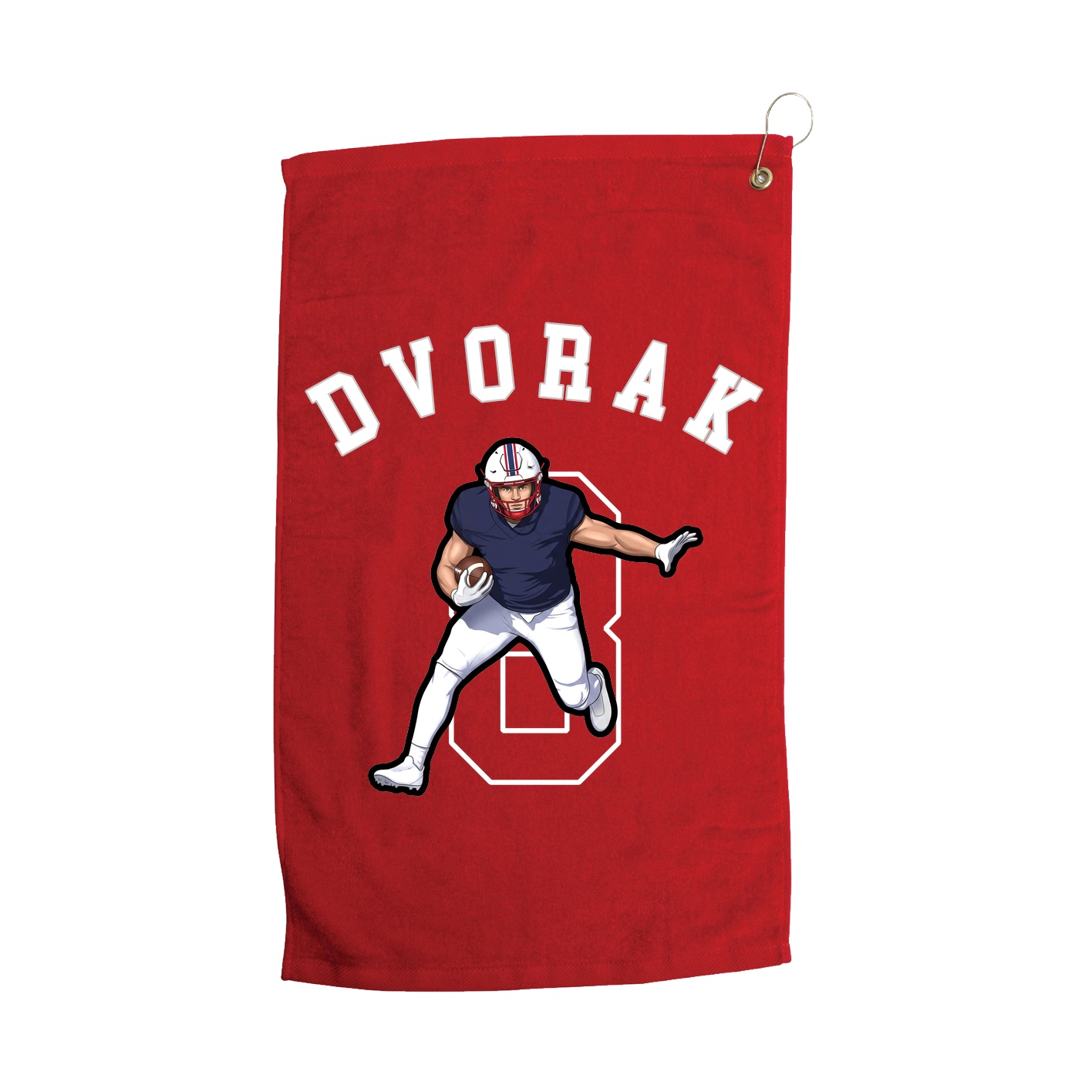 Golf Towel — Shirsey Arch in Red