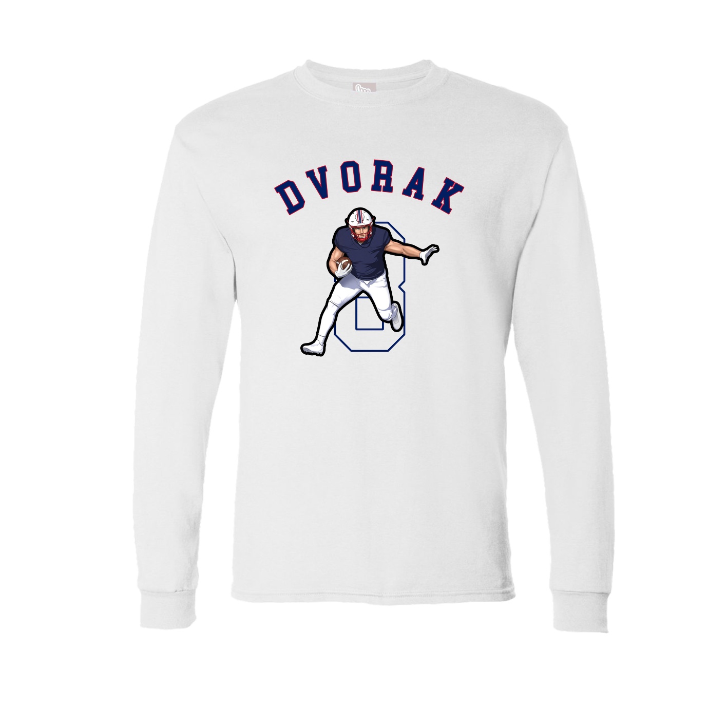 Long Sleeve Tee — Shirsey Arch in White