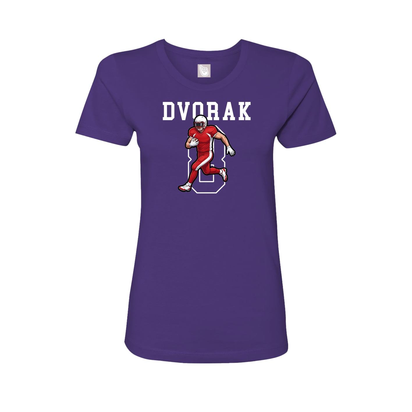 Fitted Women's Tee — Shirsey in Purple