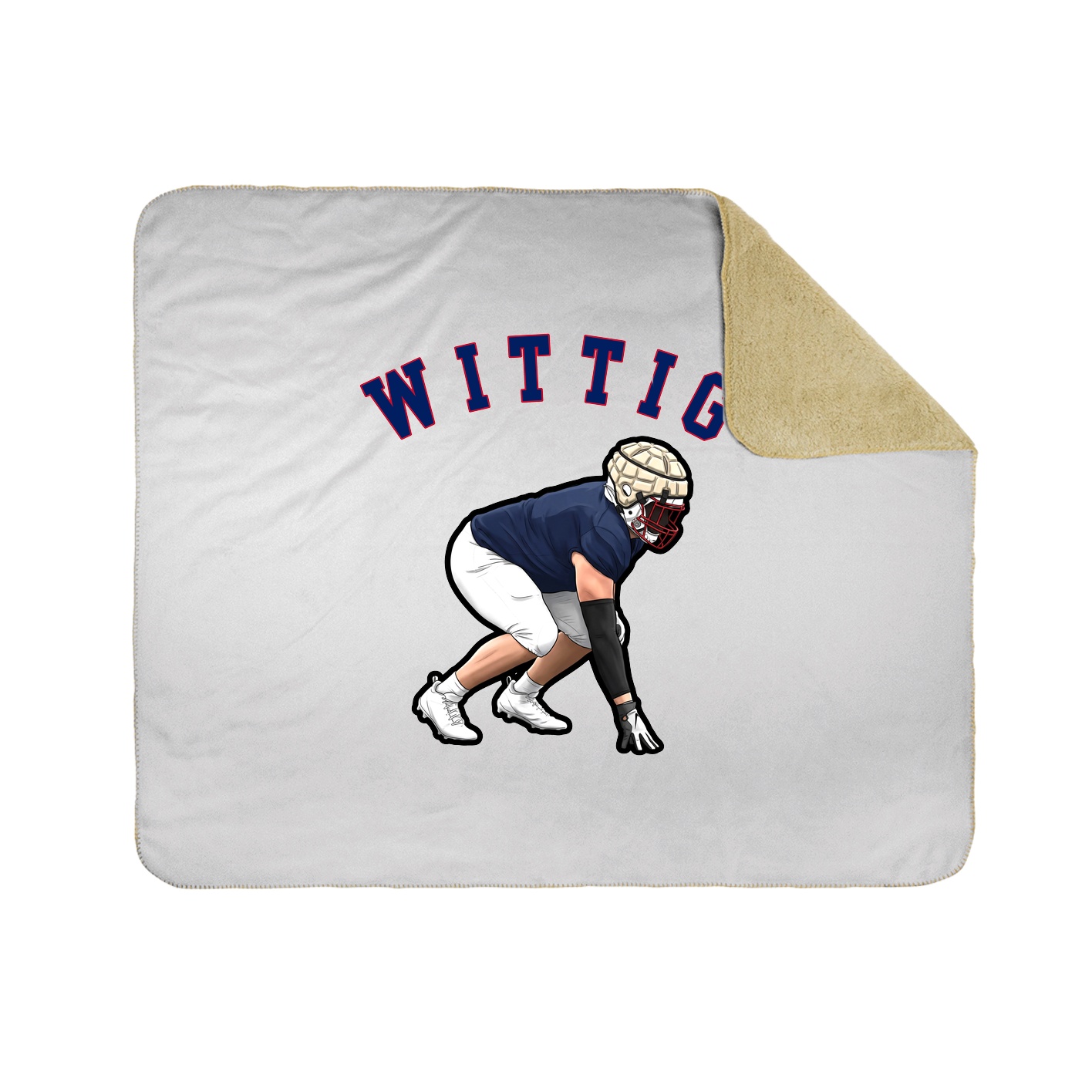 Throw Blanket — Shirsey Arch in White