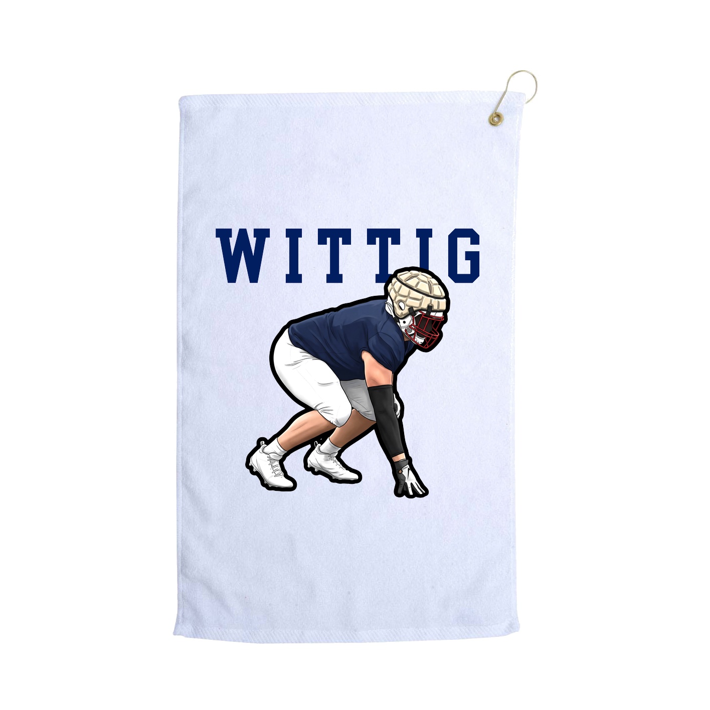 Golf Towel — Shirsey in White