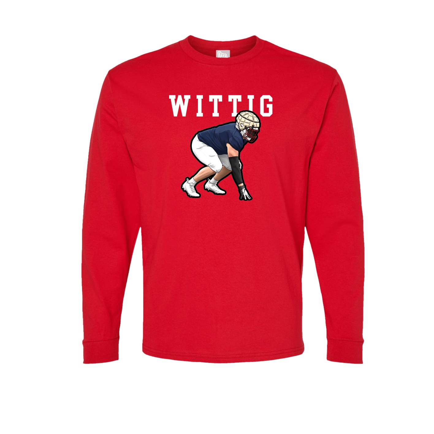 Long Sleeve Tee — Shirsey in Red
