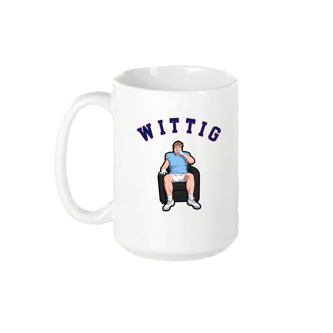 15oz Coffee Mug — Shirsey Arch in White