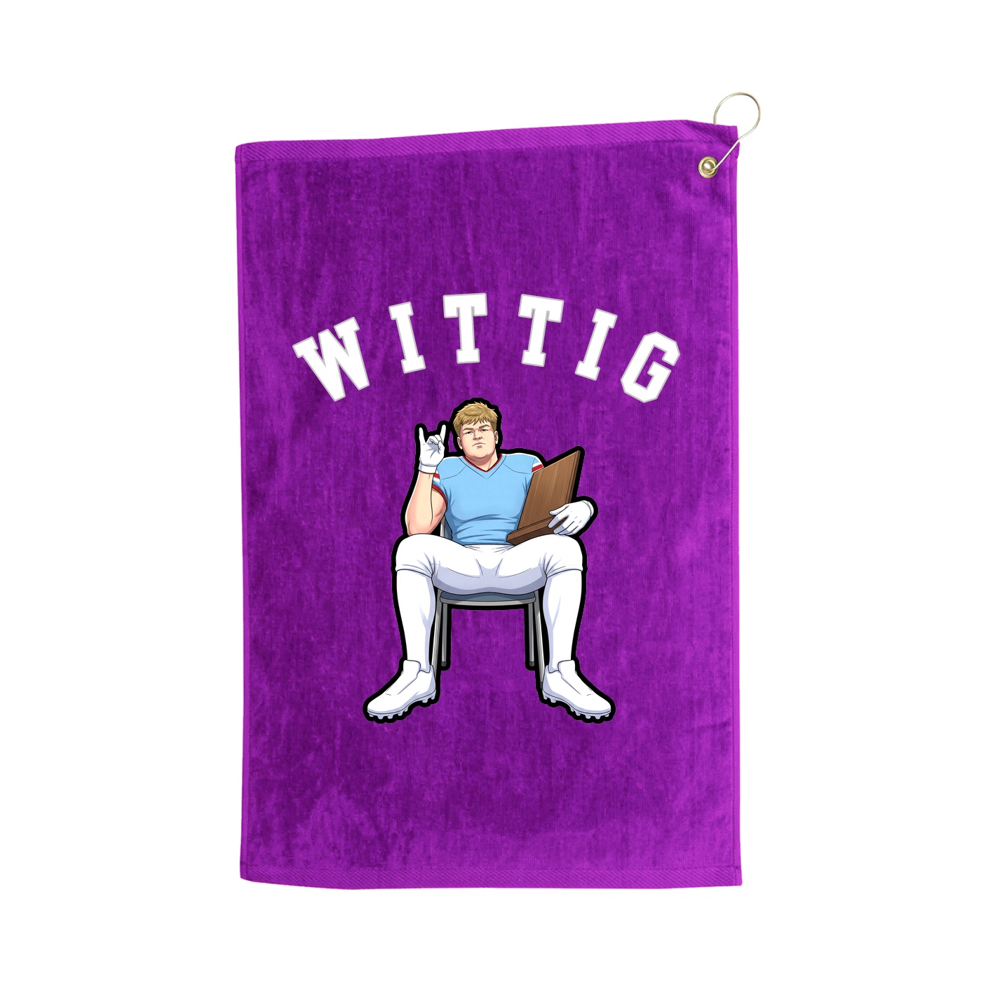 Golf Towel — Shirsey Arch in Purple