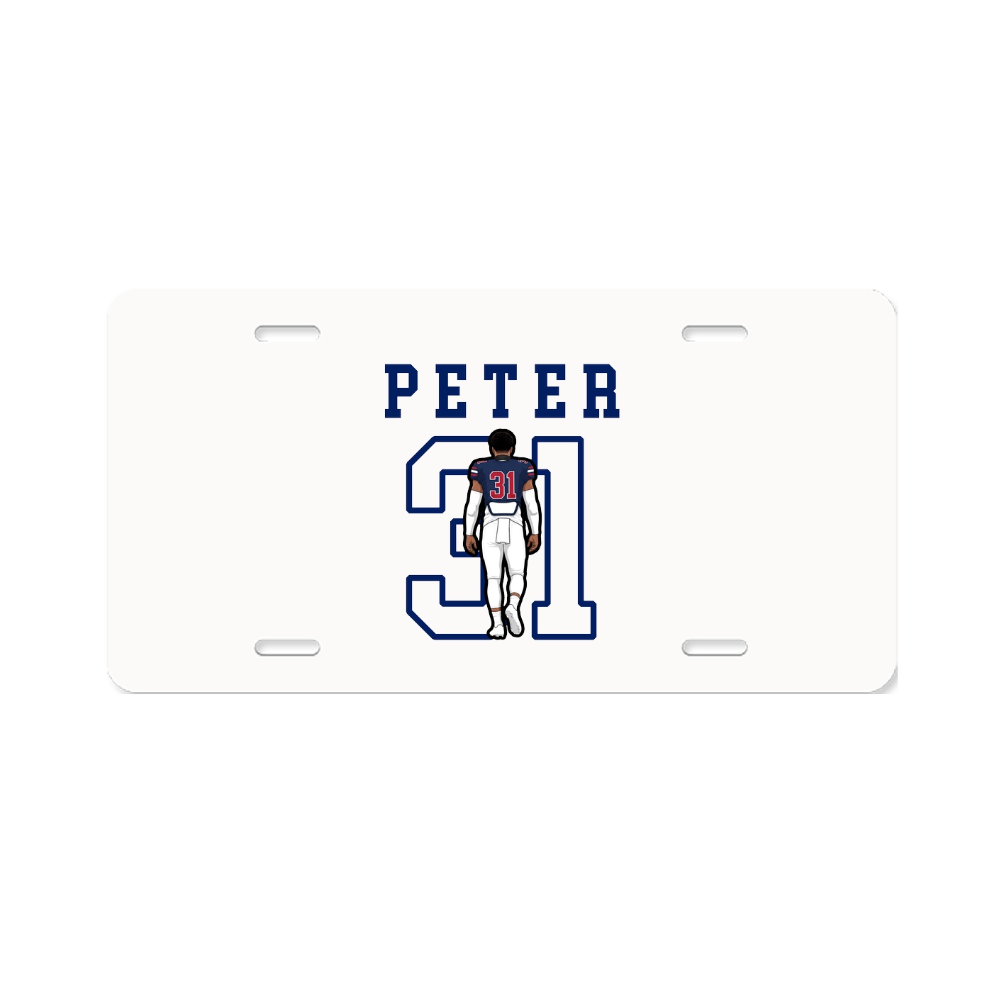 License Plate — Shirsey in Classic