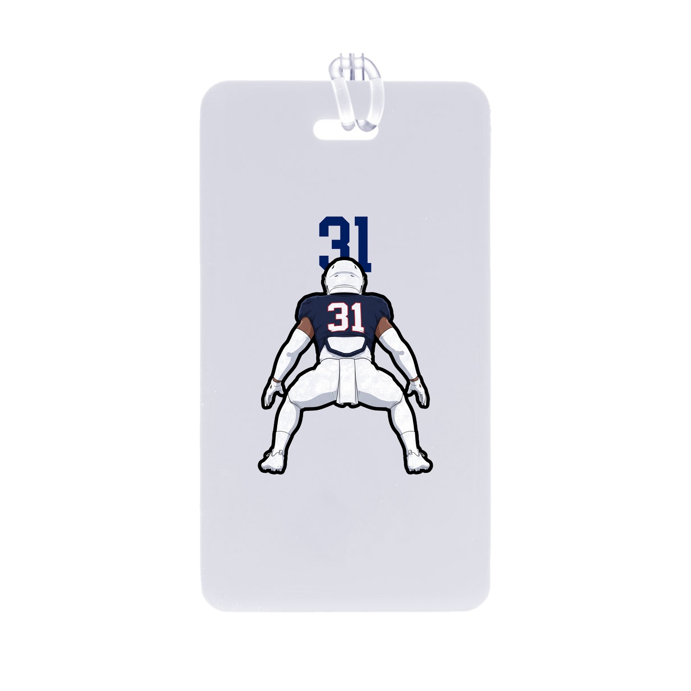 Bag Tag — Number Top in Classic