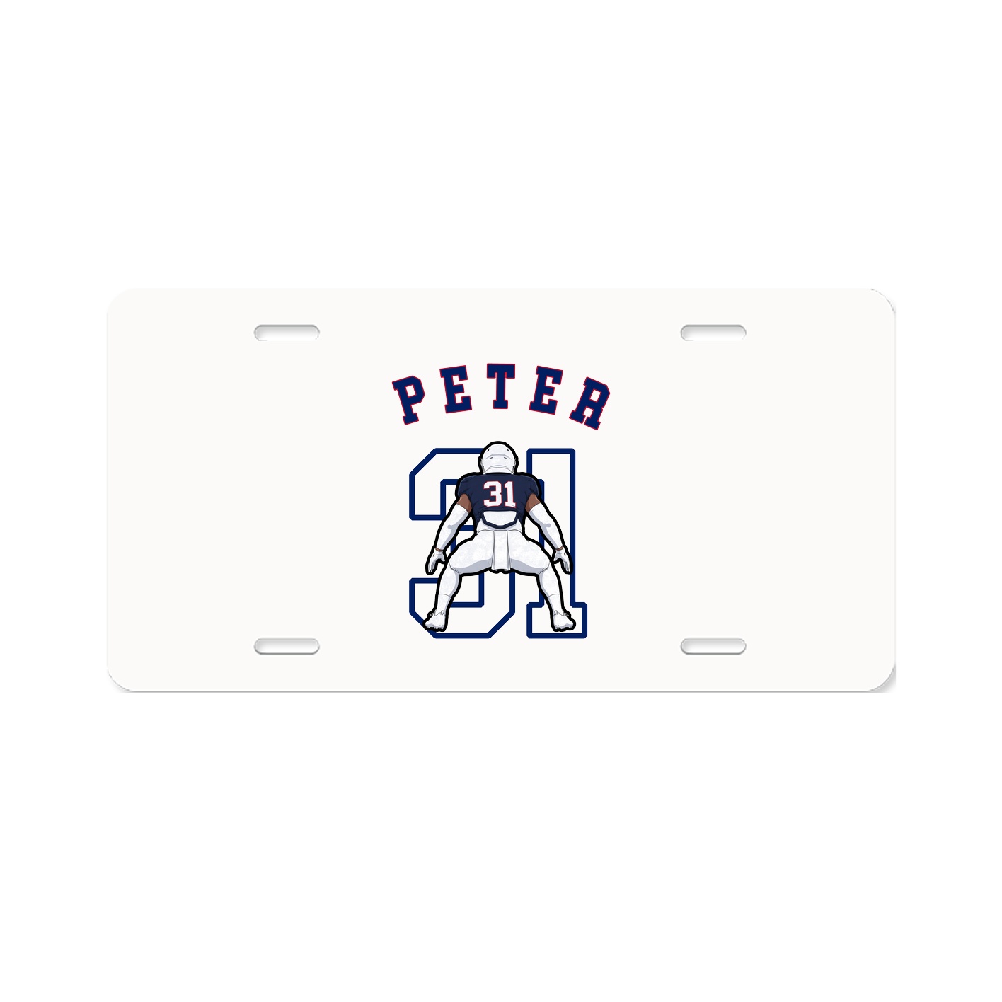 License Plate — Shirsey Arch in Classic