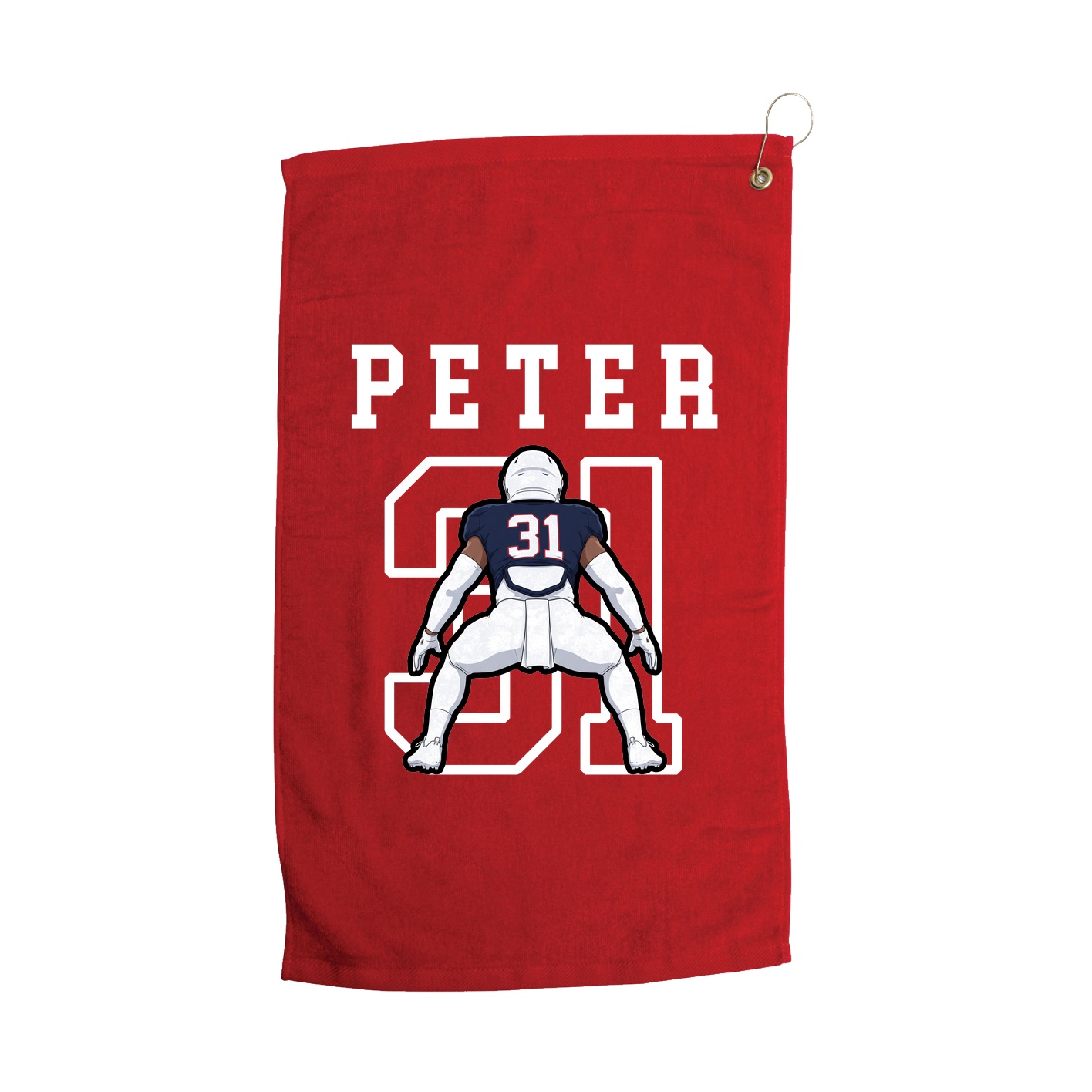 Golf Towel — Shirsey in Red
