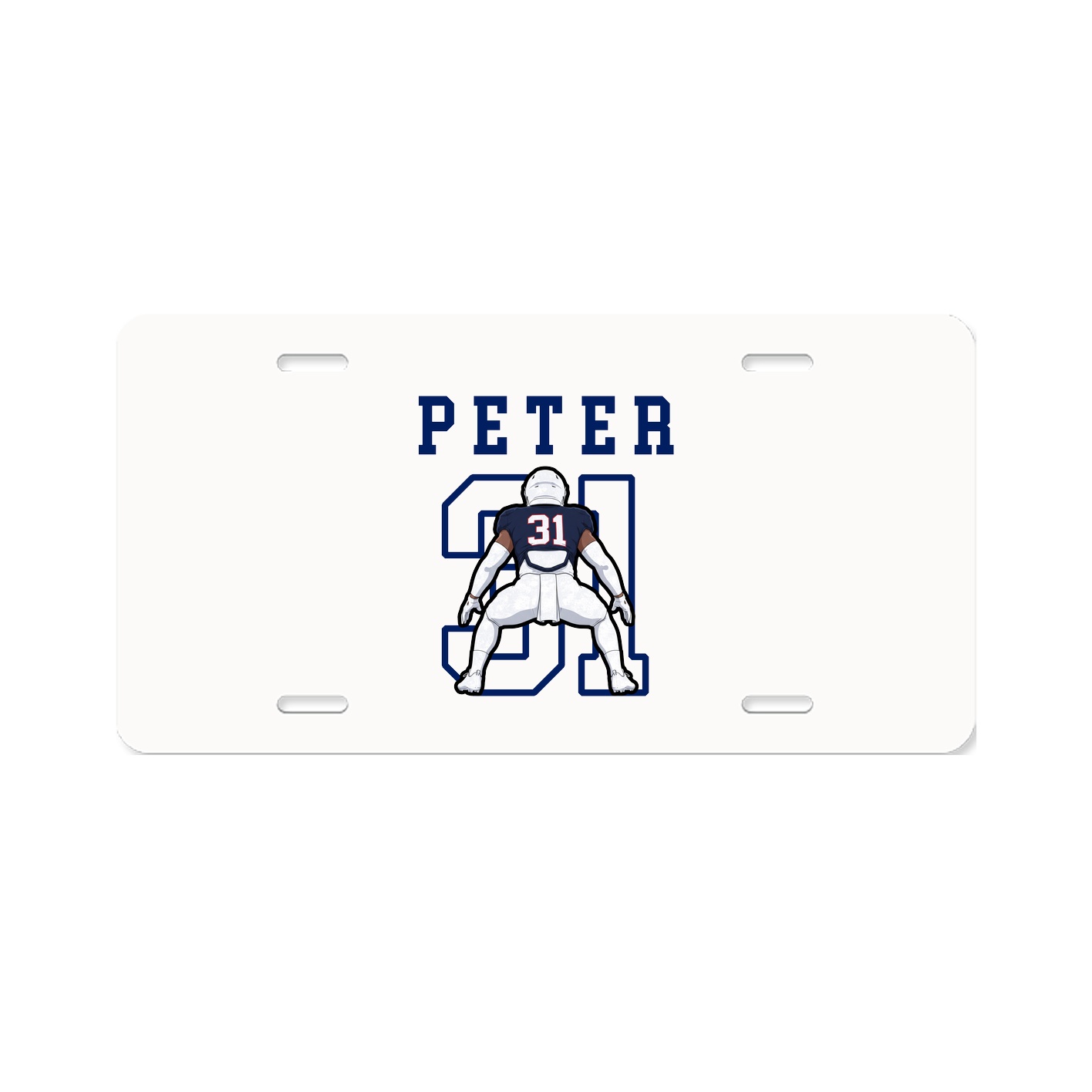 License Plate — Shirsey in Classic