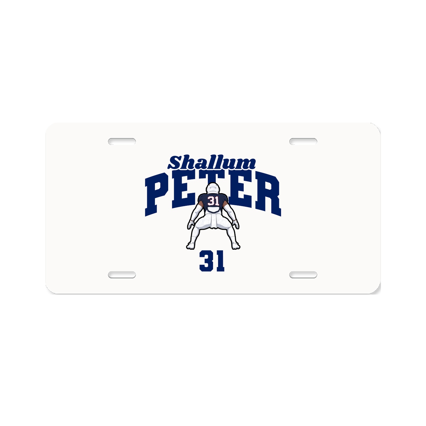 License Plate — Signature Arch in Classic