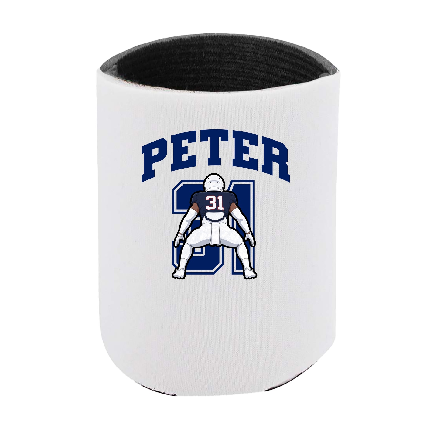 Can Holder — Number in White