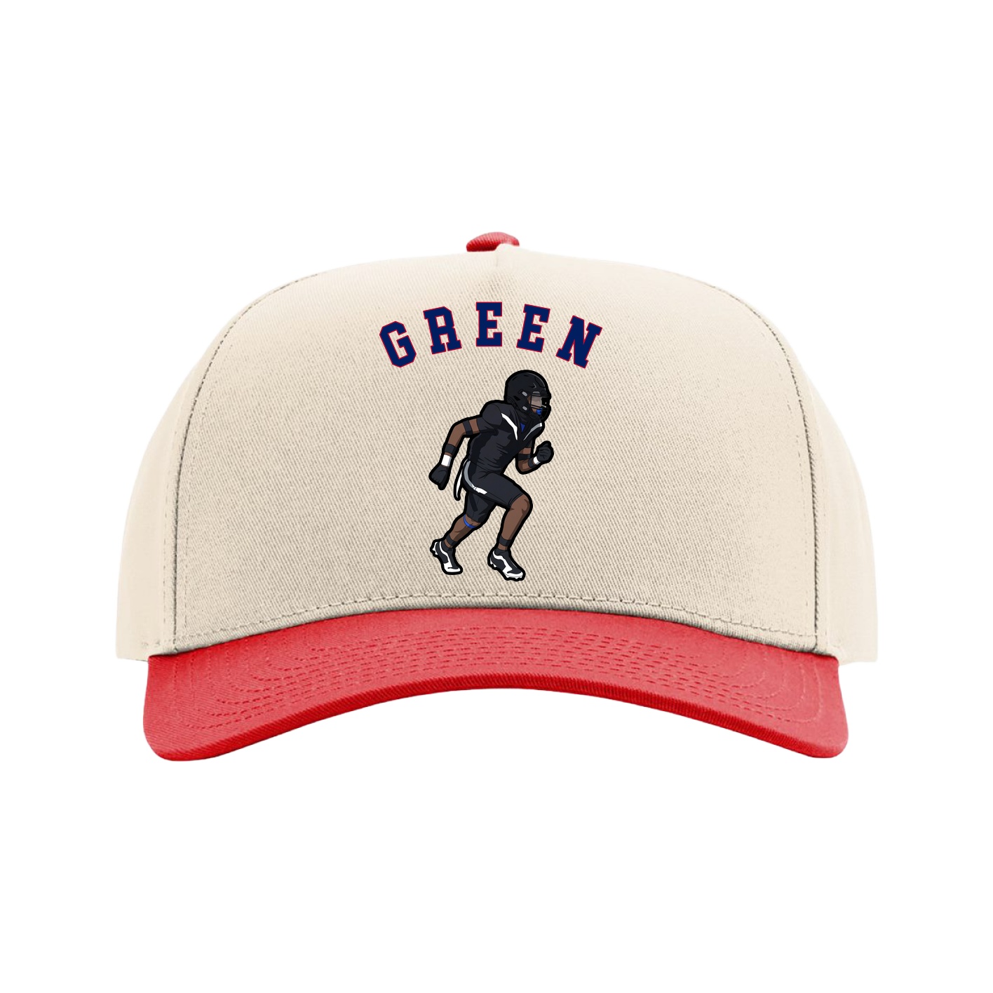 Full Fabric Five-Panel Champ Cap