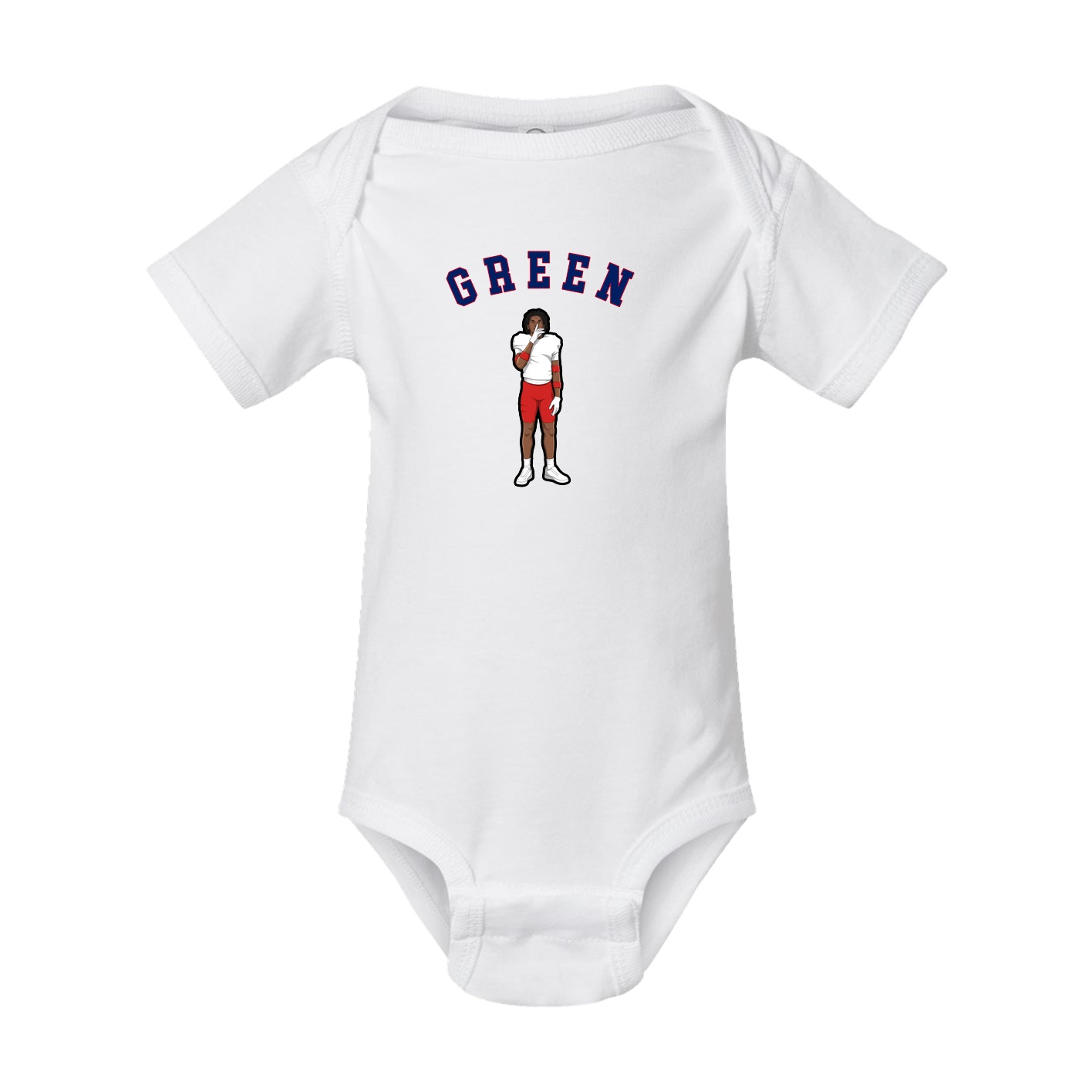 Baby Onesie — Shirsey Arch in White