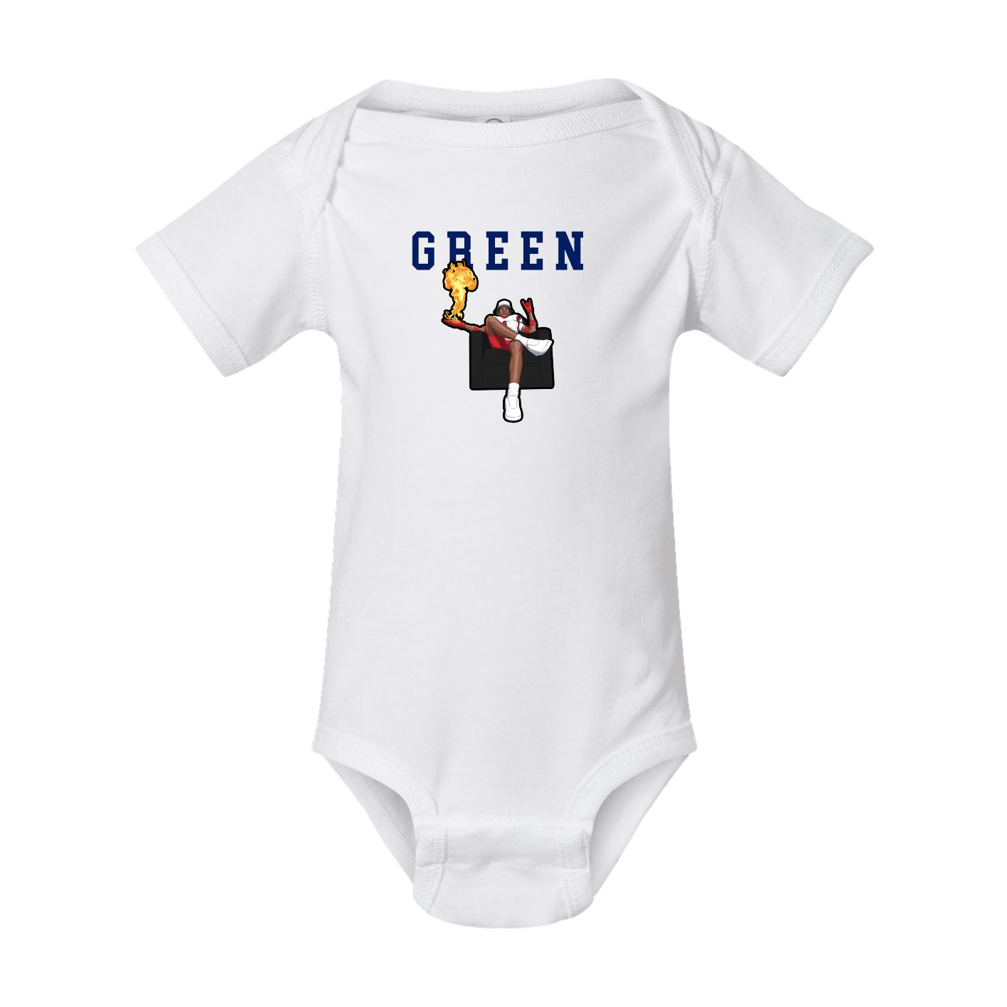 Baby Onesie — Shirsey in White