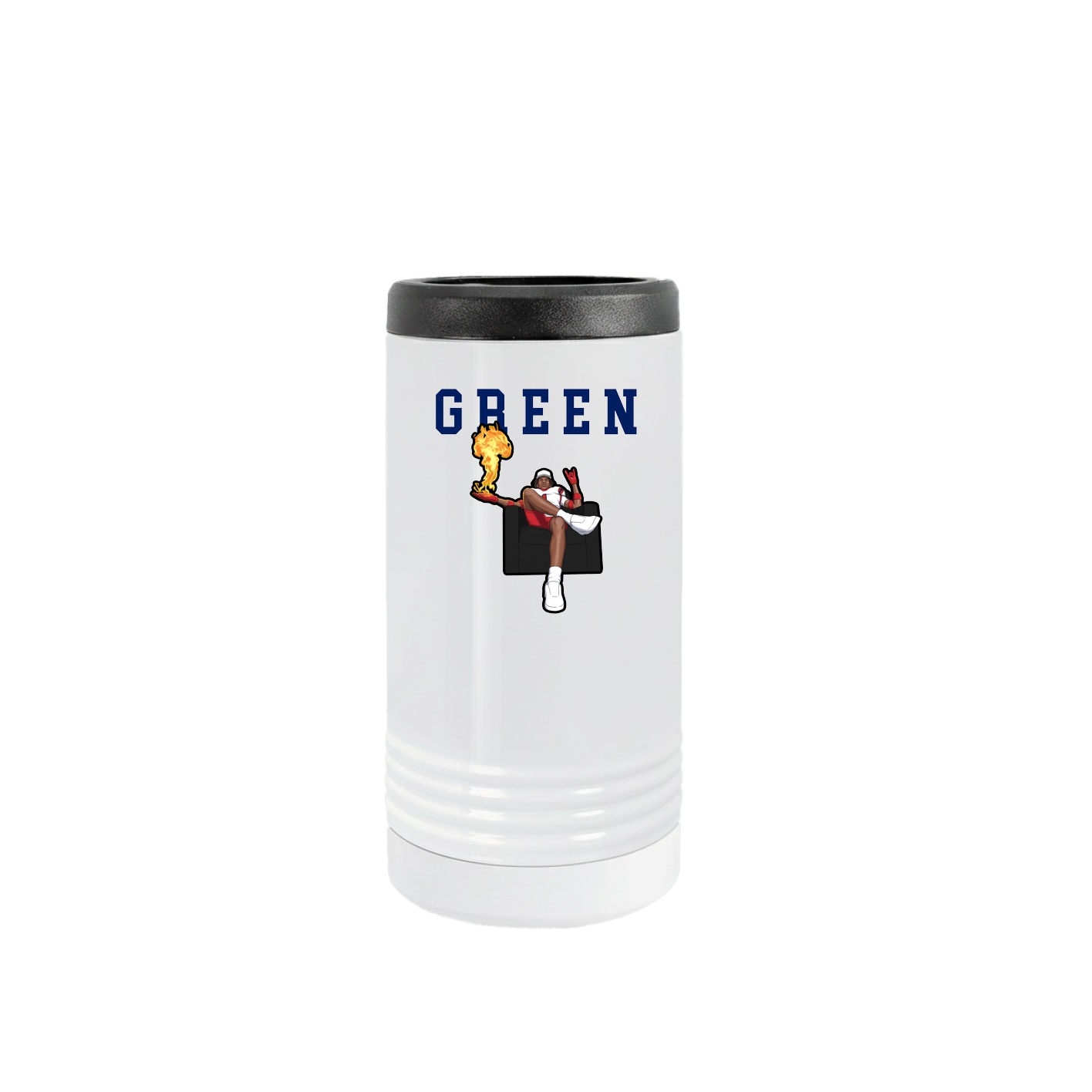 Slim Beverage Holder — Shirsey in White