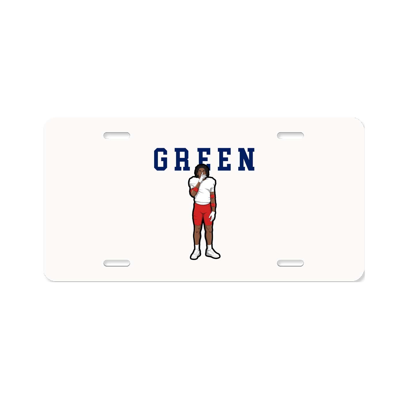 License Plate — Shirsey in Classic