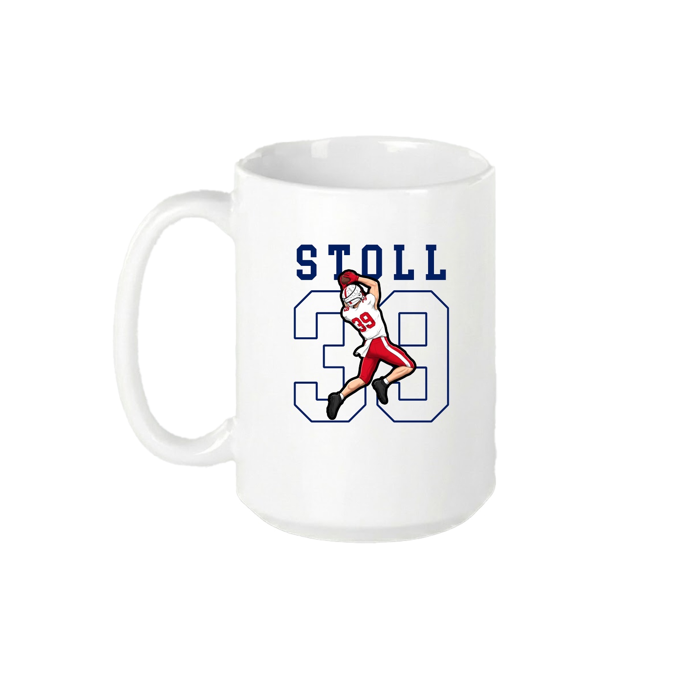 15oz Coffee Mug — Shirsey in White