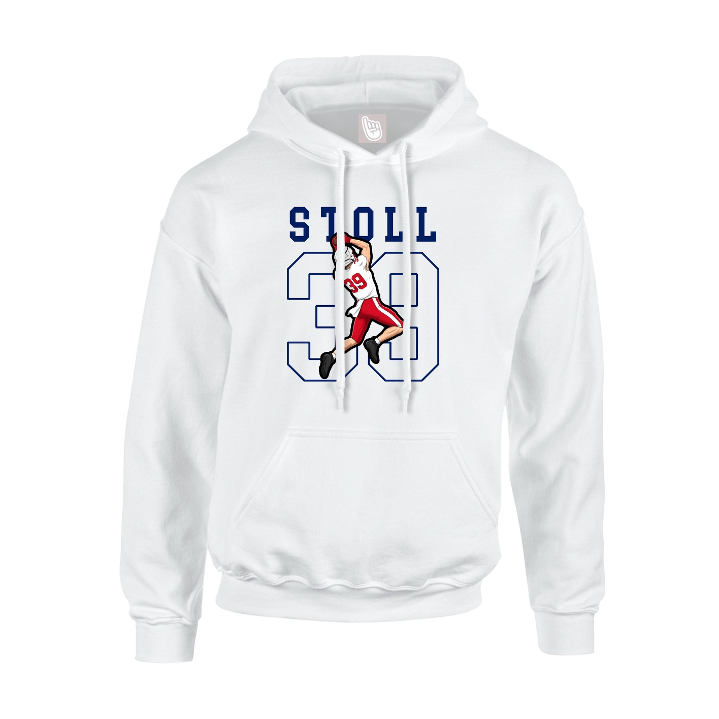 Hoodie — Shirsey in White