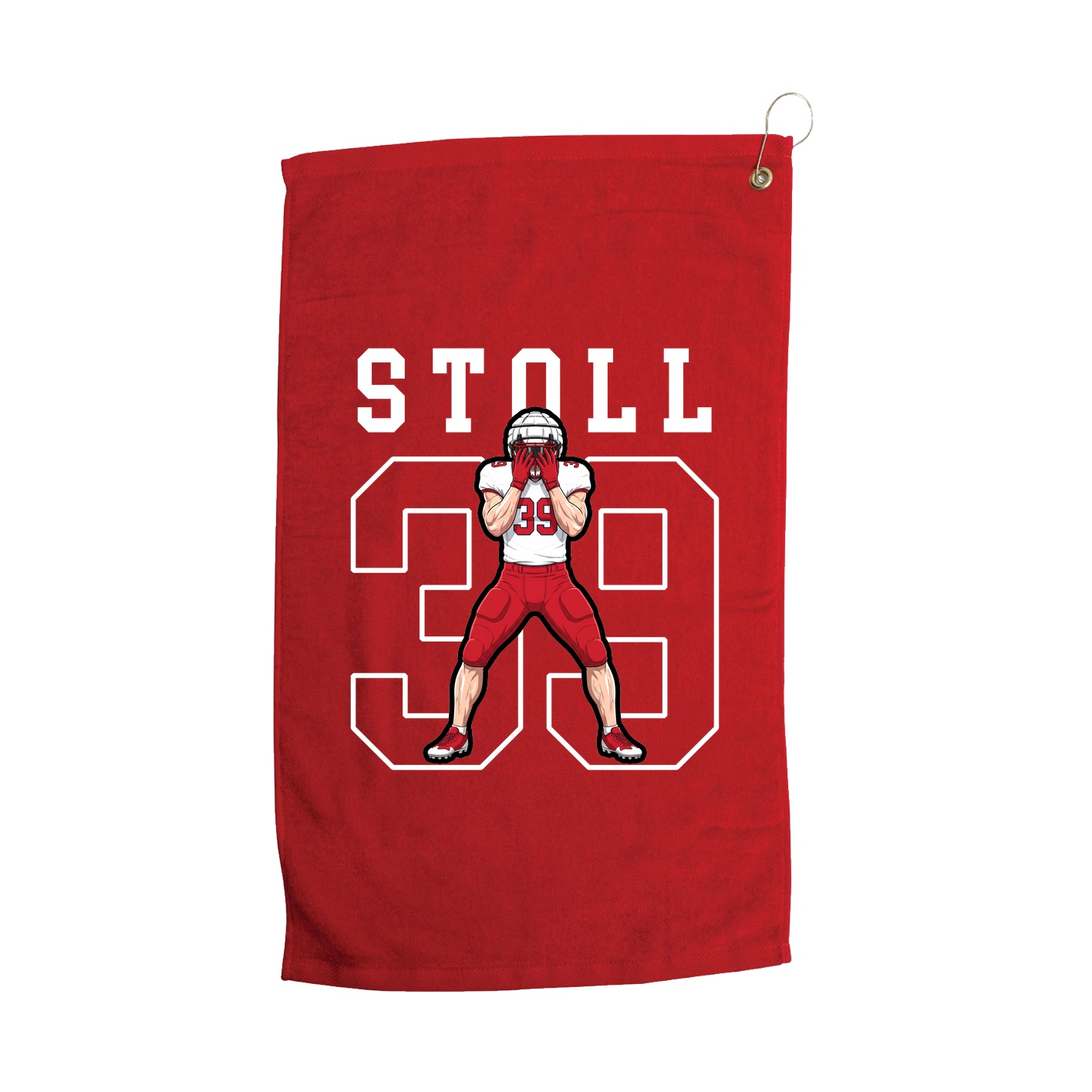 Golf Towel — Shirsey in Red