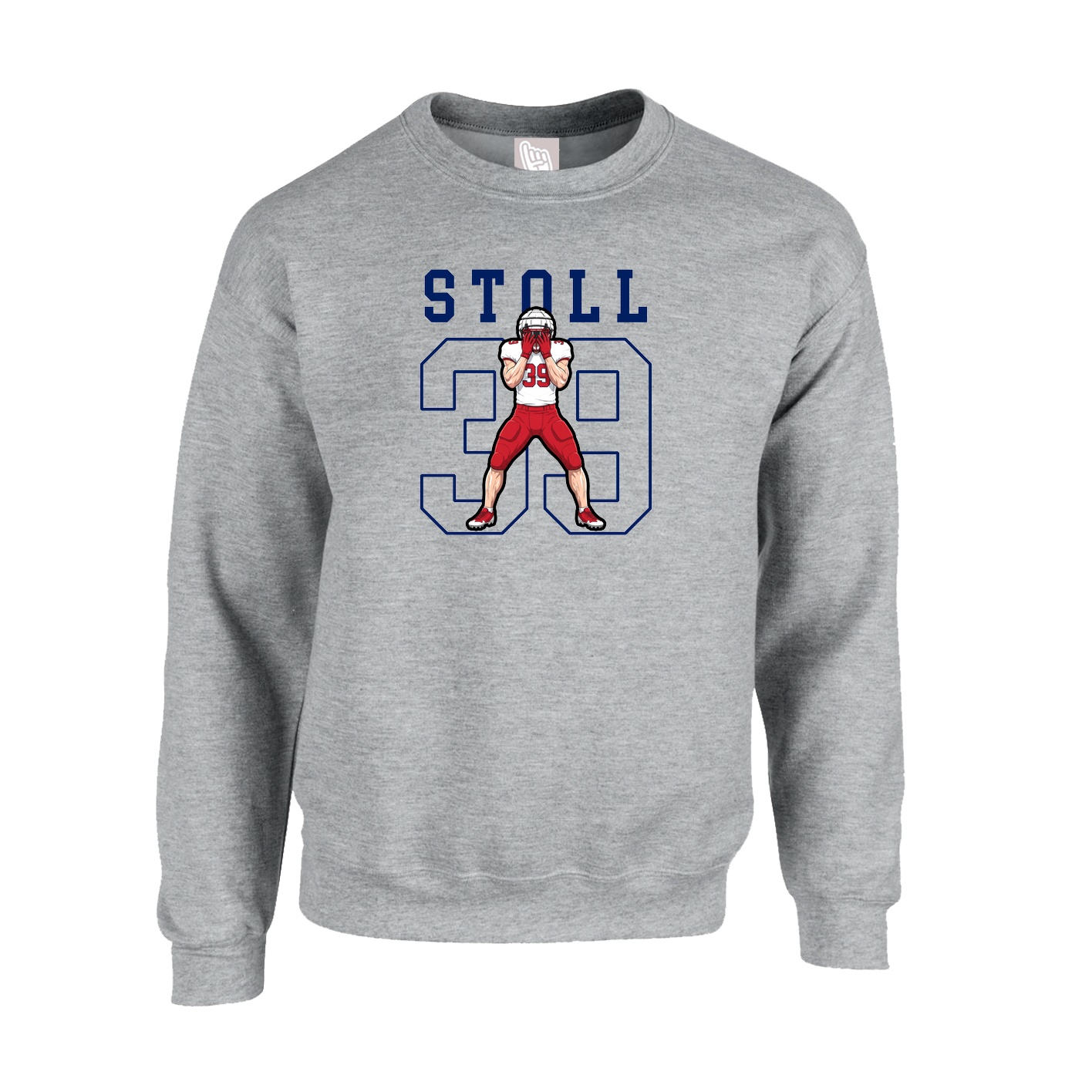 Fleece Crew — Shirsey in Grey