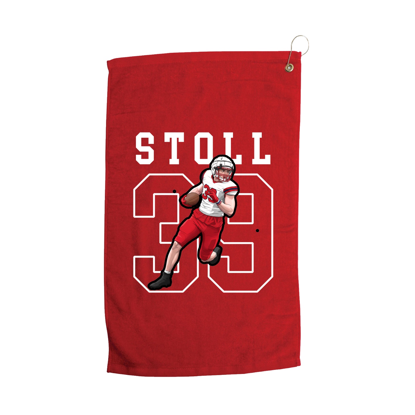 Golf Towel — Shirsey in Red