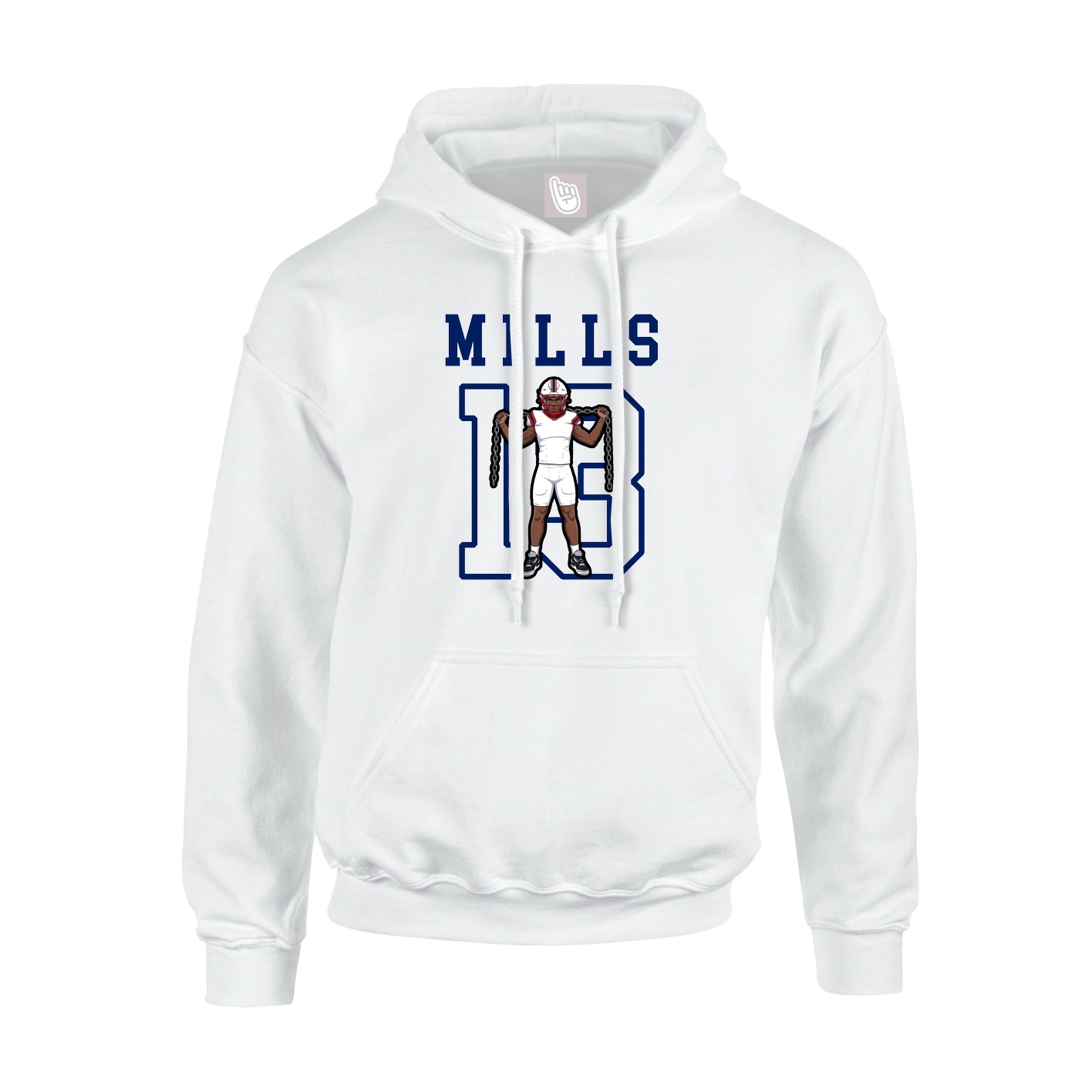 Youth Hoodie — Shirsey in White