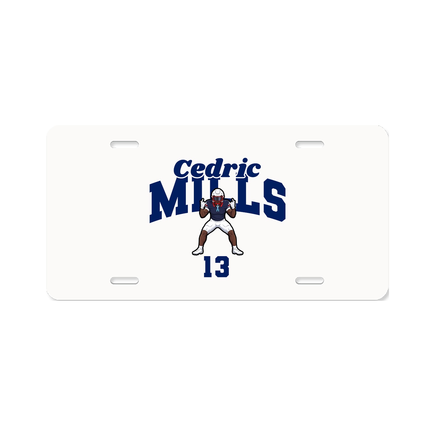 License Plate — Signature Arch in Classic