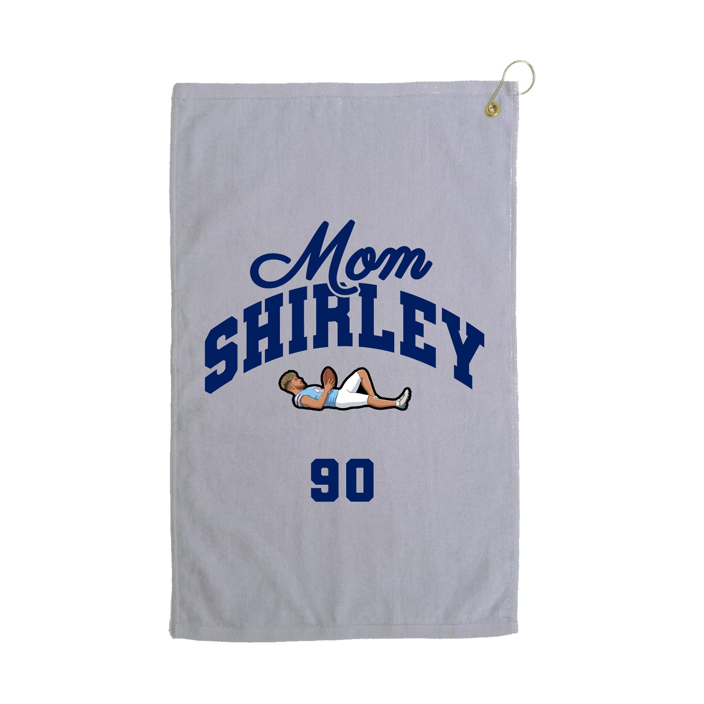 Golf Towel — Mothers Day Arch in Grey