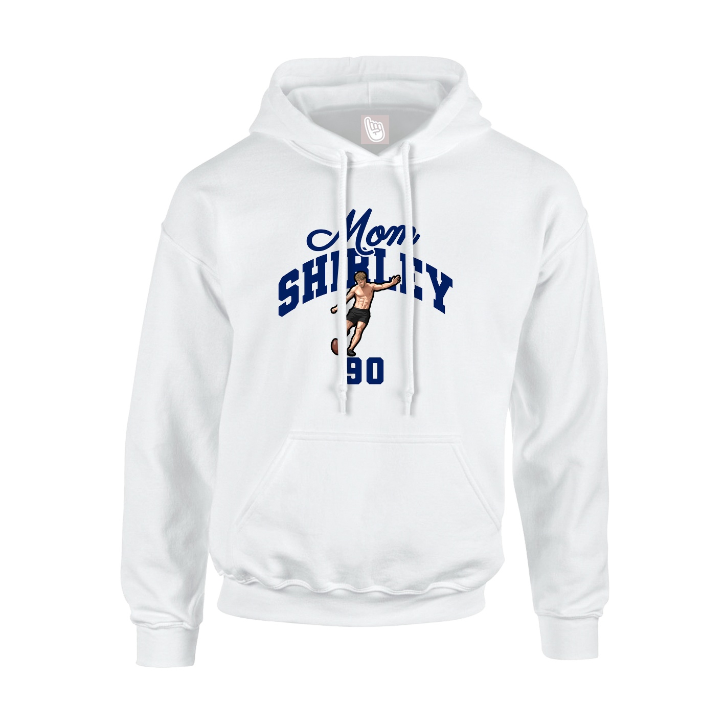 Hoodie — Mothers Day Arch in White