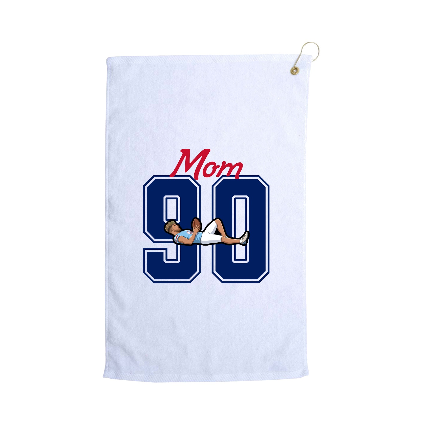 Golf Towel — Mothers Day Shirsey in White