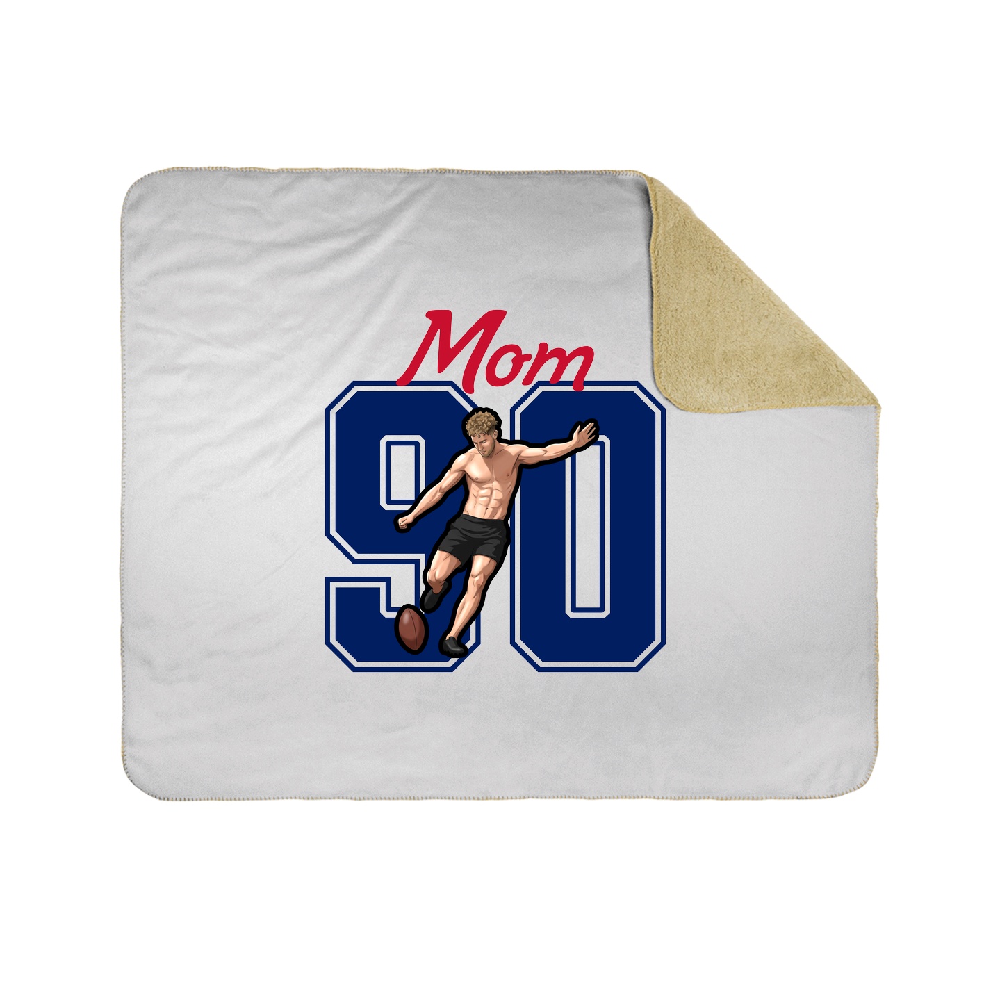 Throw Blanket — Mothers Day Shirsey in White