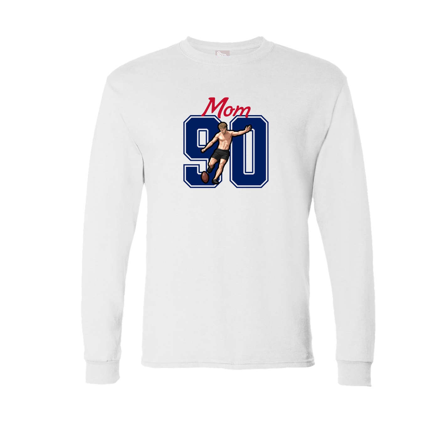 Long Sleeve Tee — Mothers Day Shirsey in White