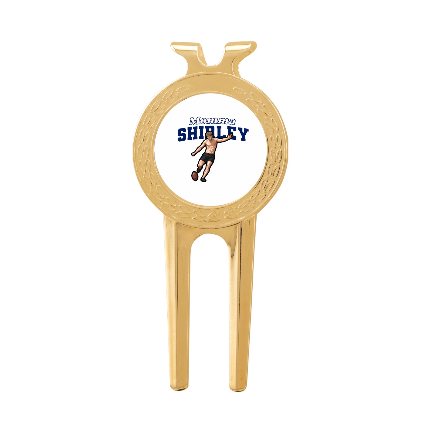 Divot Tool with Ball Marker — Mothers Day Block in Classic