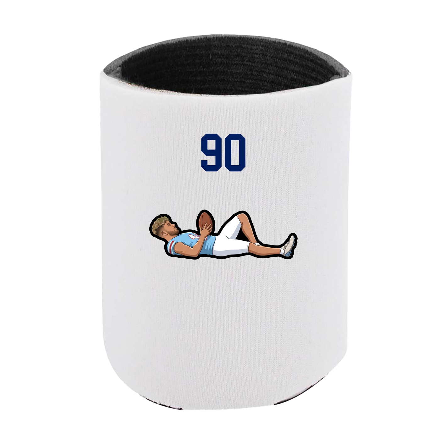 Can Holder — Number Top in White