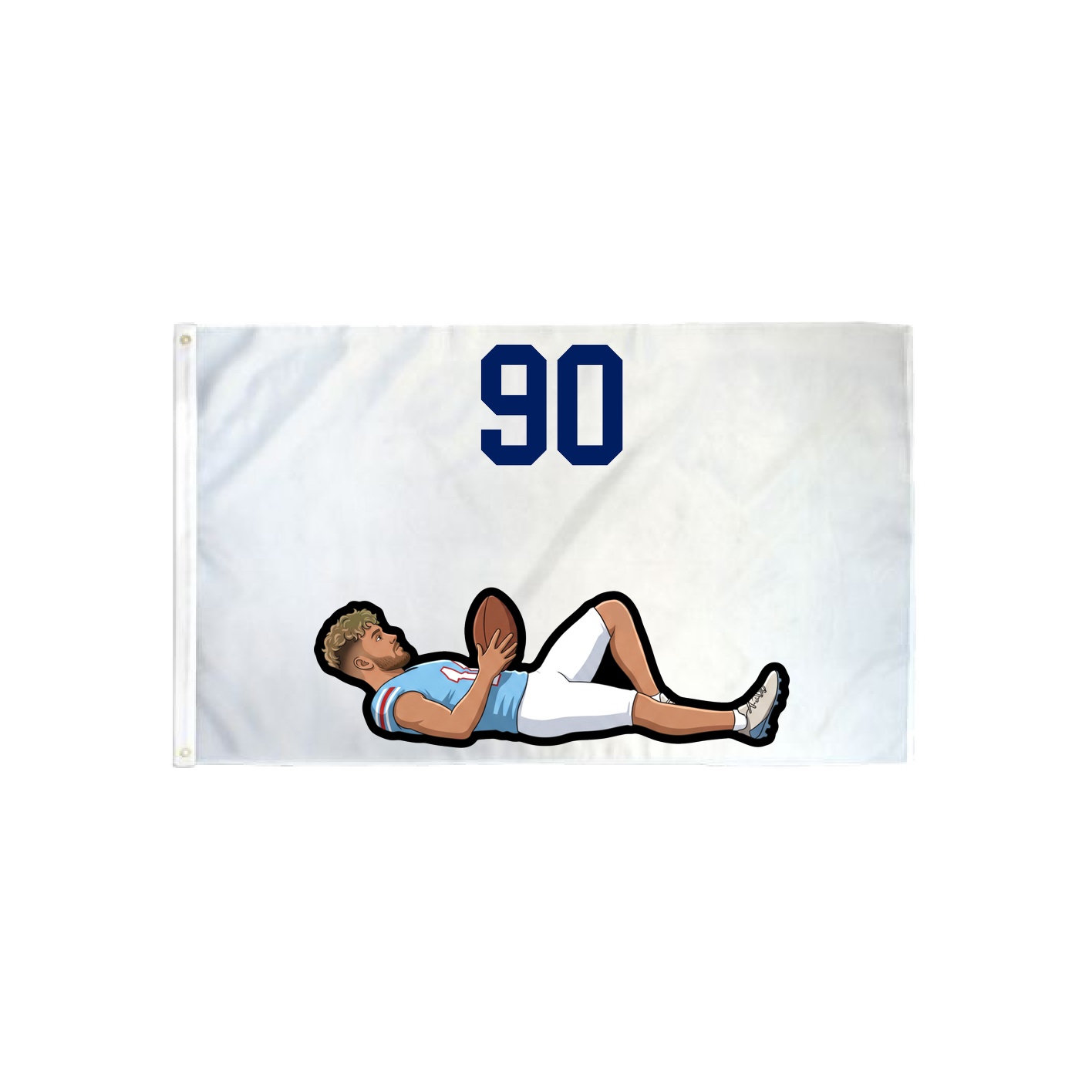 3x5 Flag — Number Top in Classic