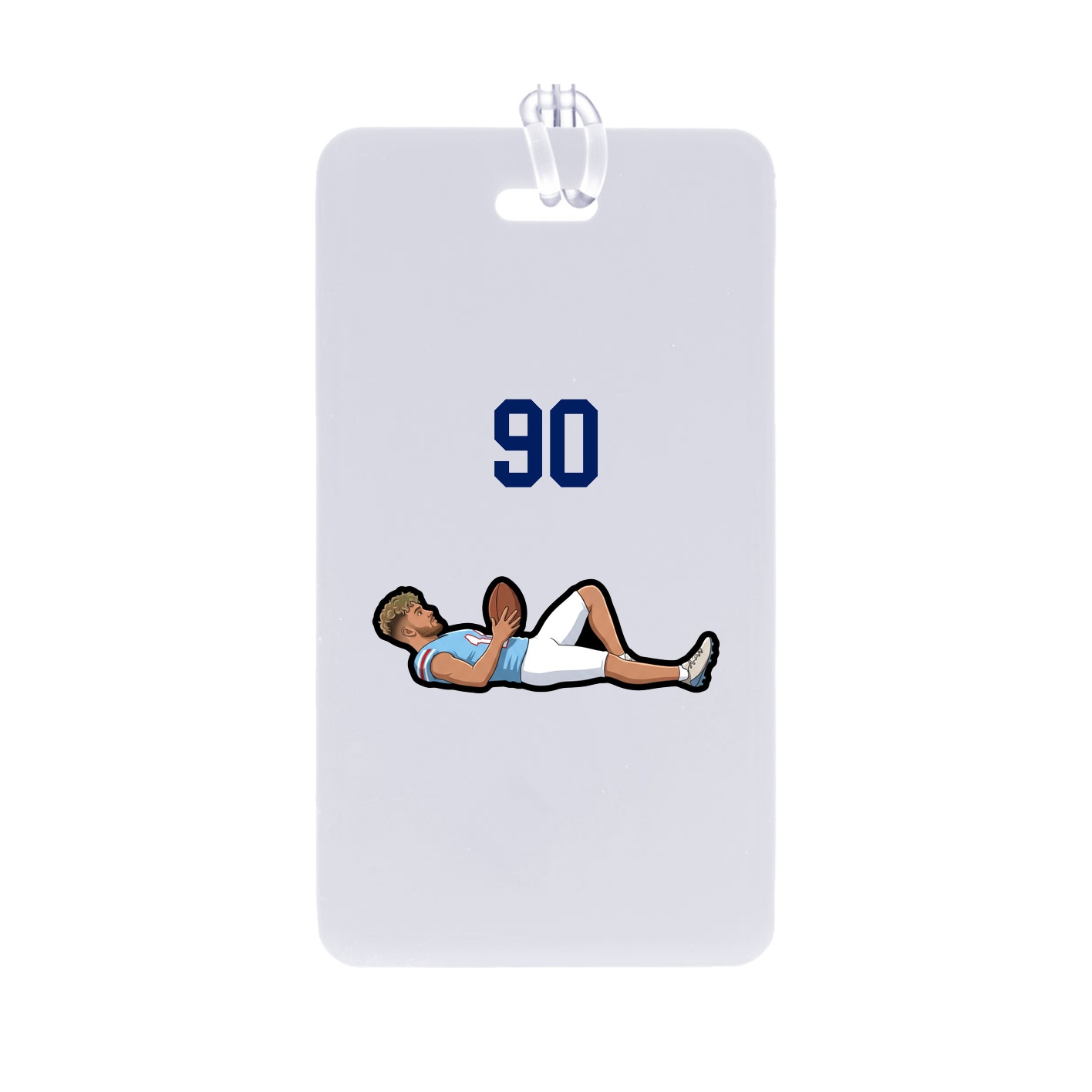 Bag Tag — Number Top in Classic