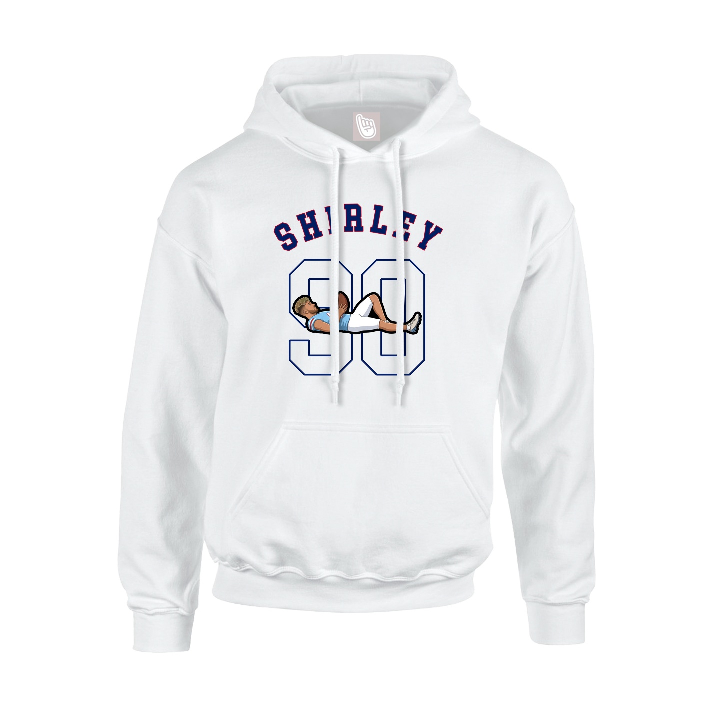 Youth Hoodie — Shirsey Arch in White