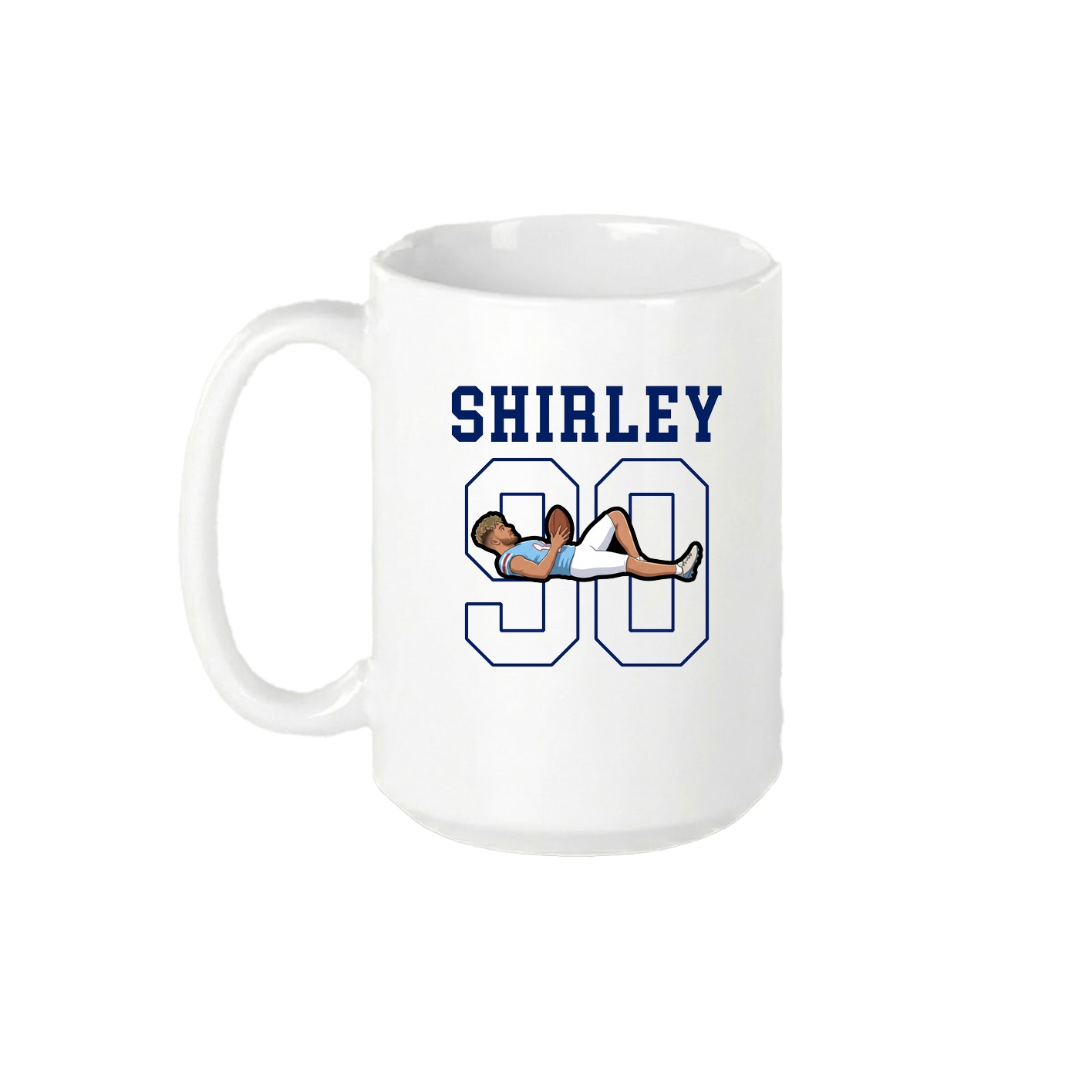15oz Coffee Mug — Shirsey in White