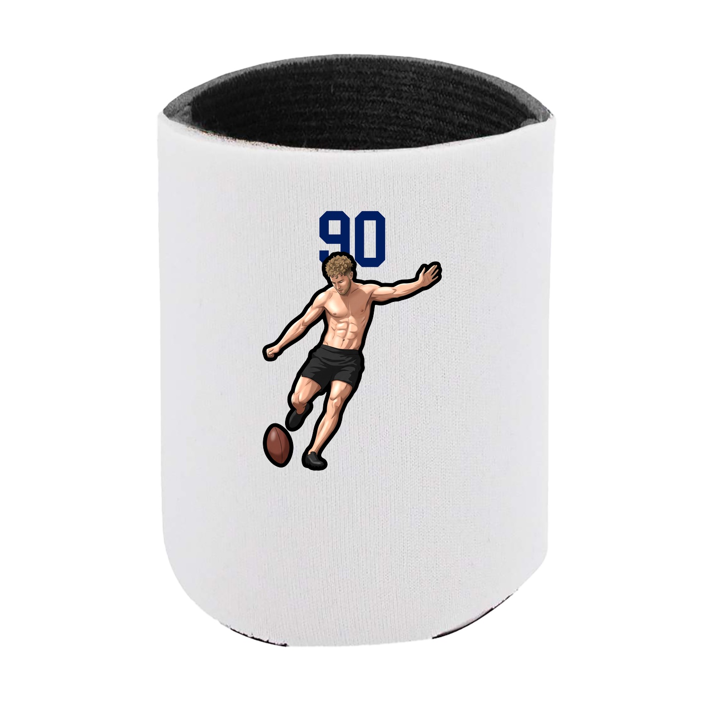 Can Holder — Number Top in White