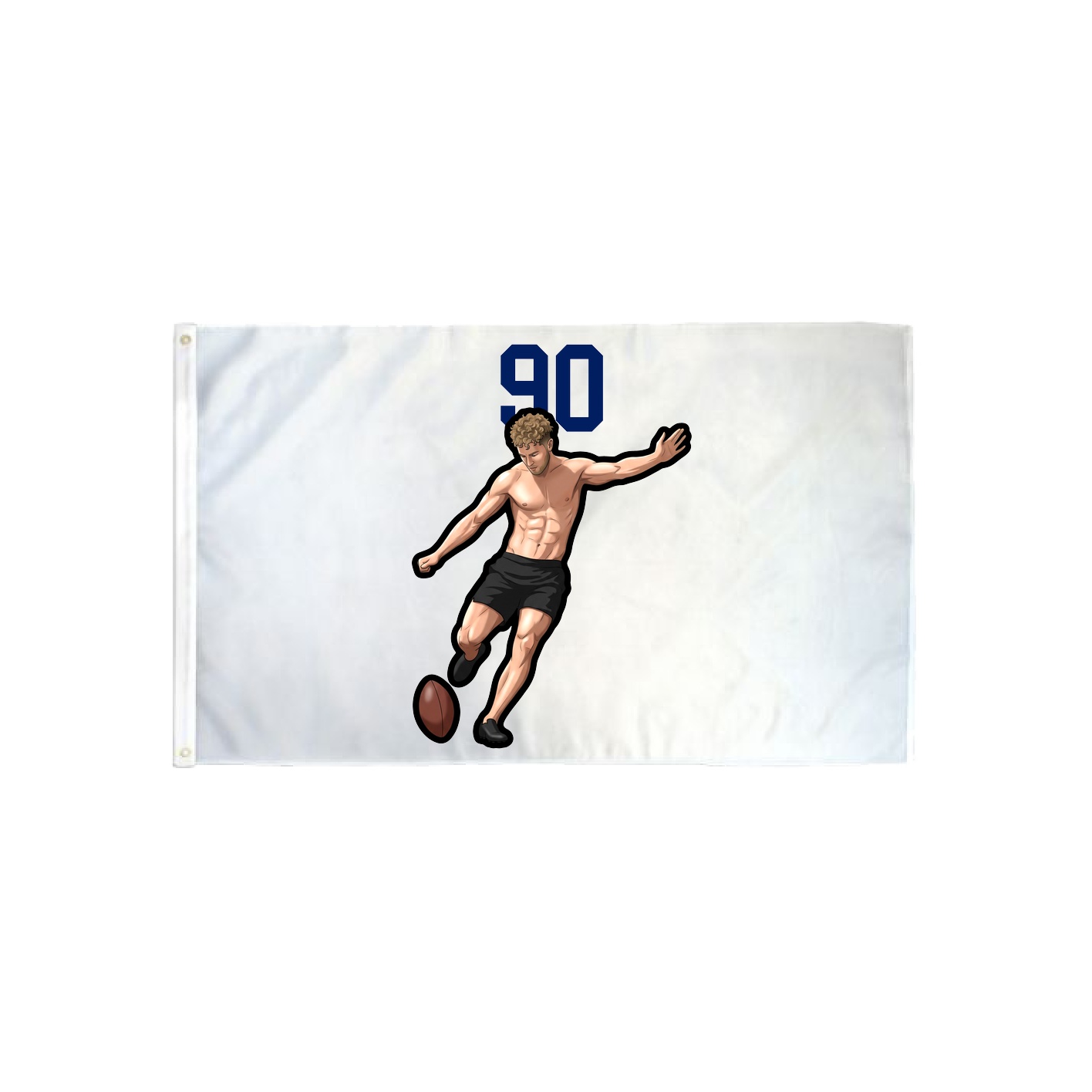 3x5 Flag — Number Top in Classic