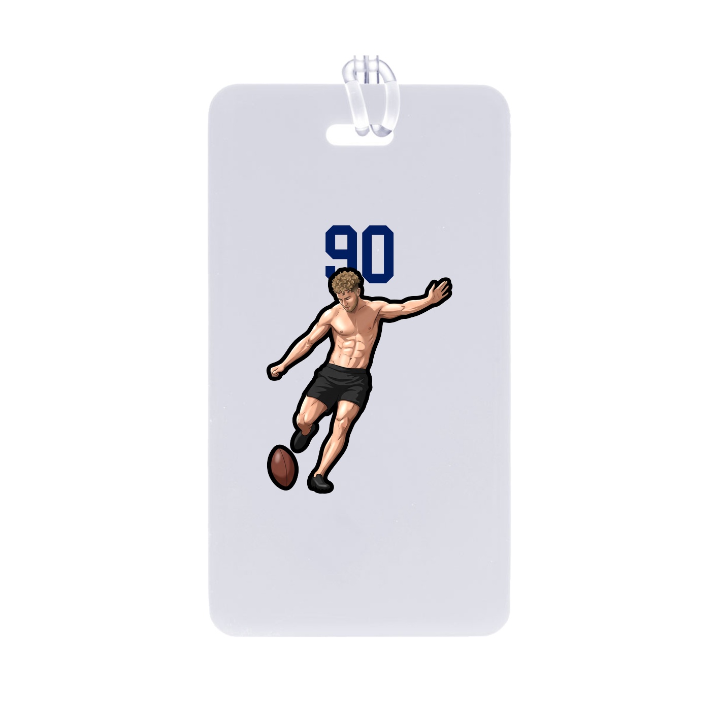 Bag Tag — Number Top in Classic