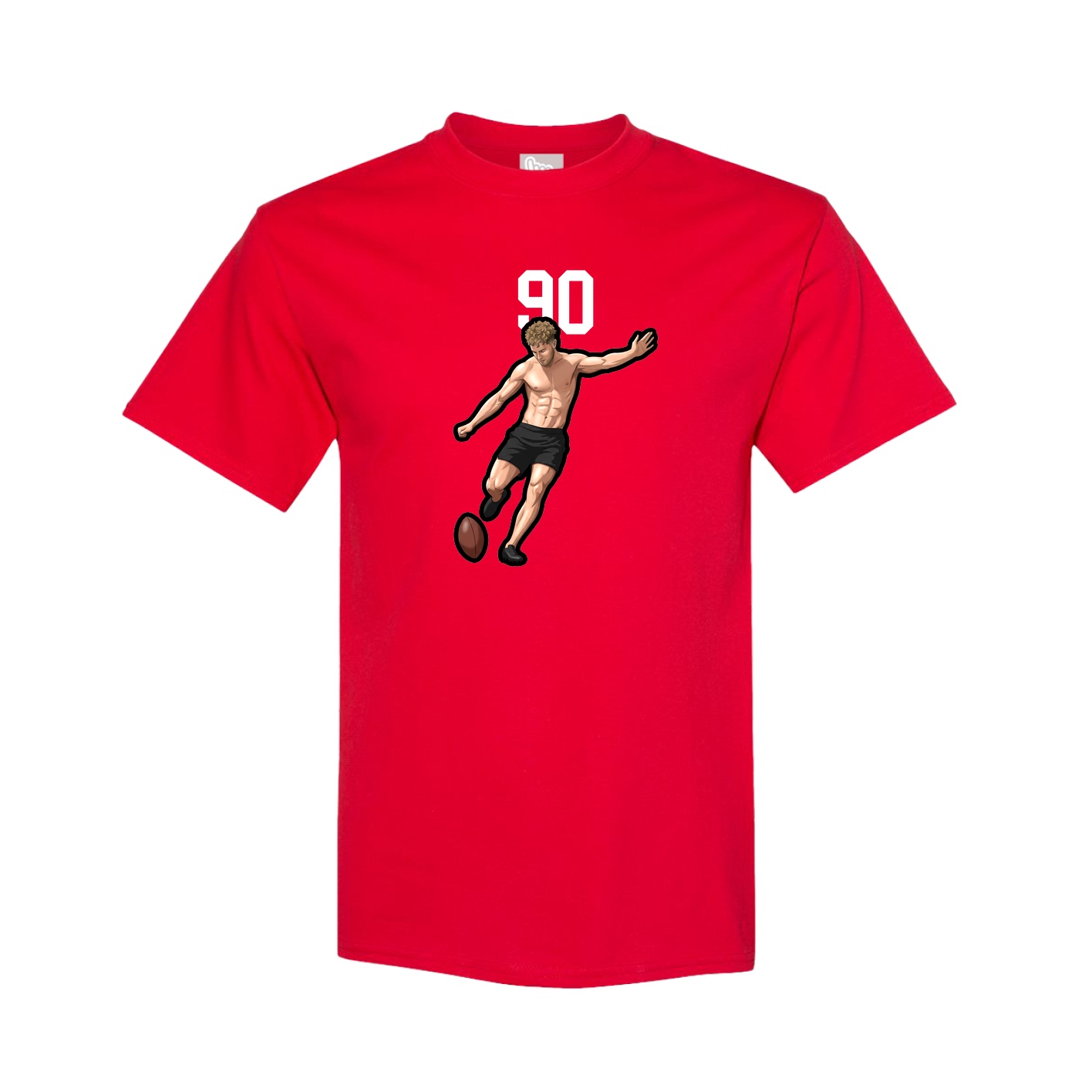 Tee — Number Top in Red