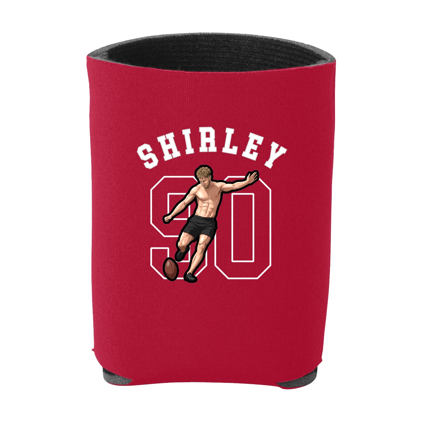 Can Holder — Shirsey Arch in Red