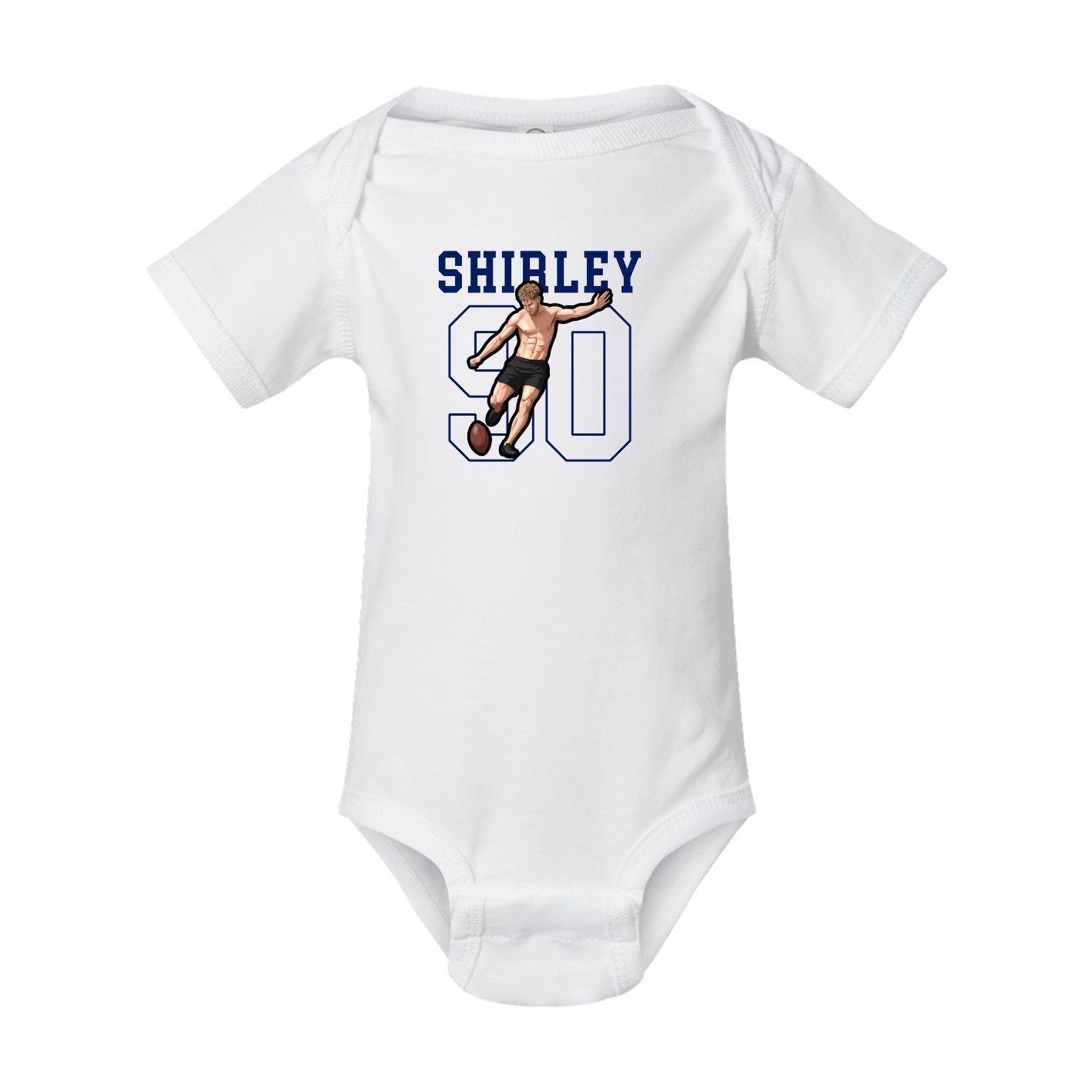 Baby Onesie — Shirsey in White